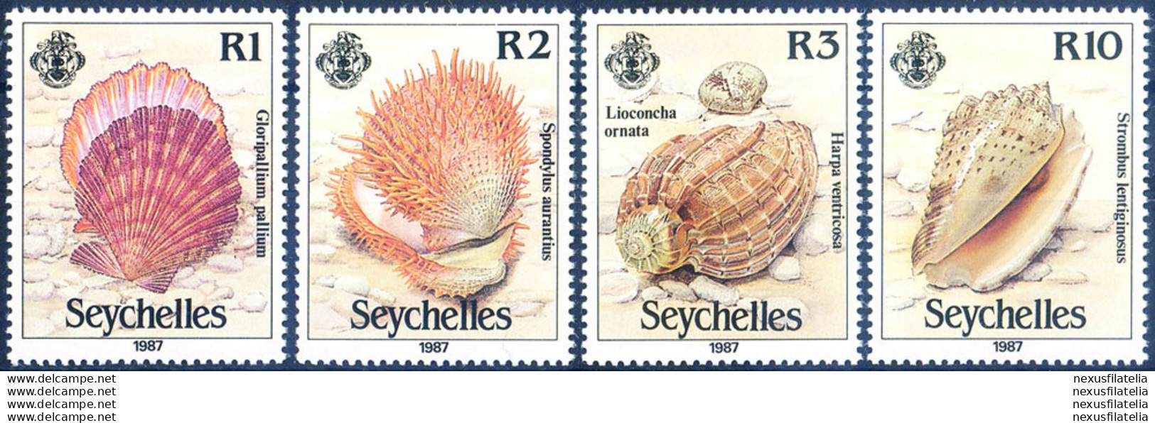 Conchiglie 1987. - Seychellen (1976-...)