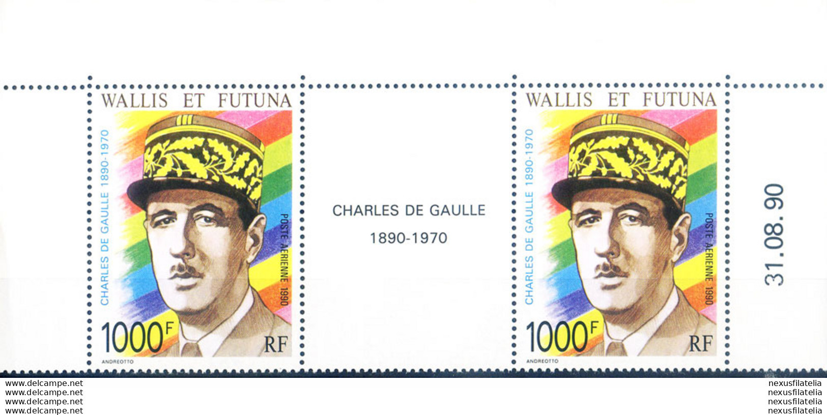 Generale De Gaulle 1990. - Sonstige & Ohne Zuordnung