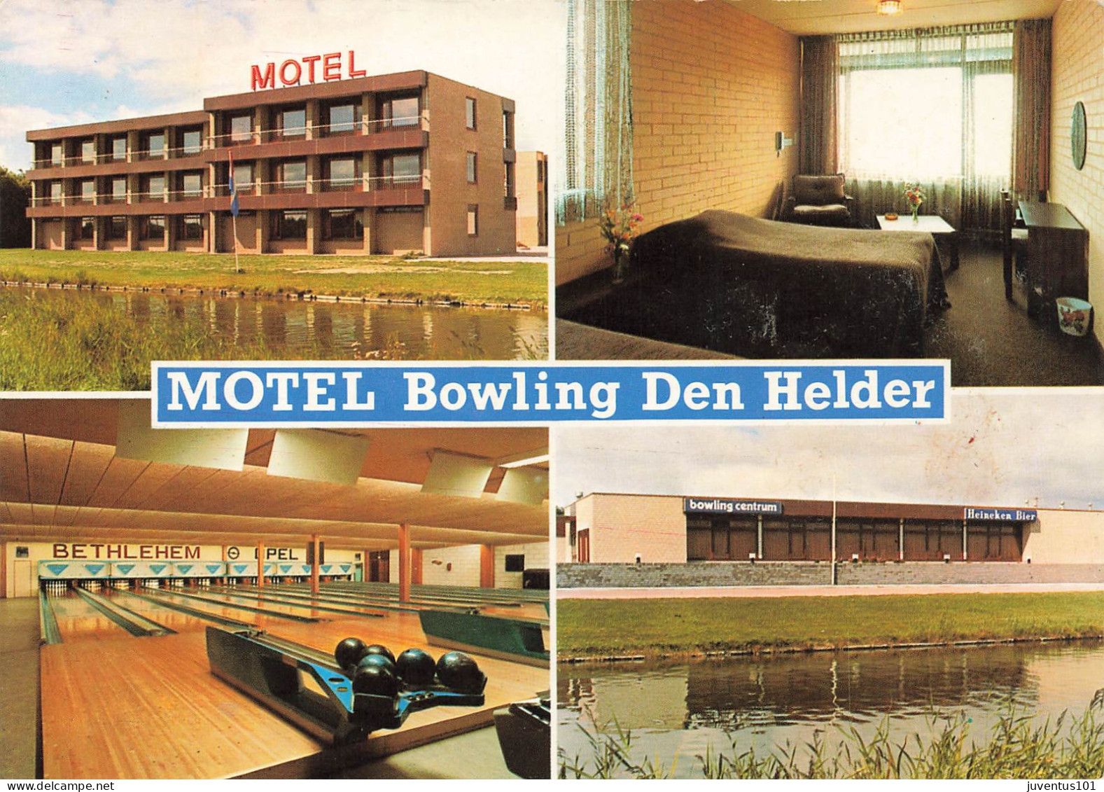 CPSM Motel Bowling Den Helder-Multivues    L2789 - Den Helder