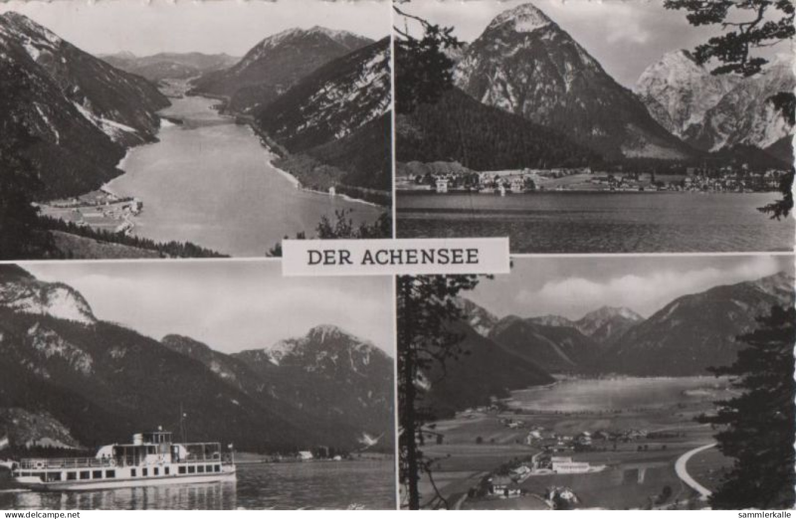 84509 - Österreich - Achensee - 4 Teilbilder - Ca. 1960 - Achenseeorte