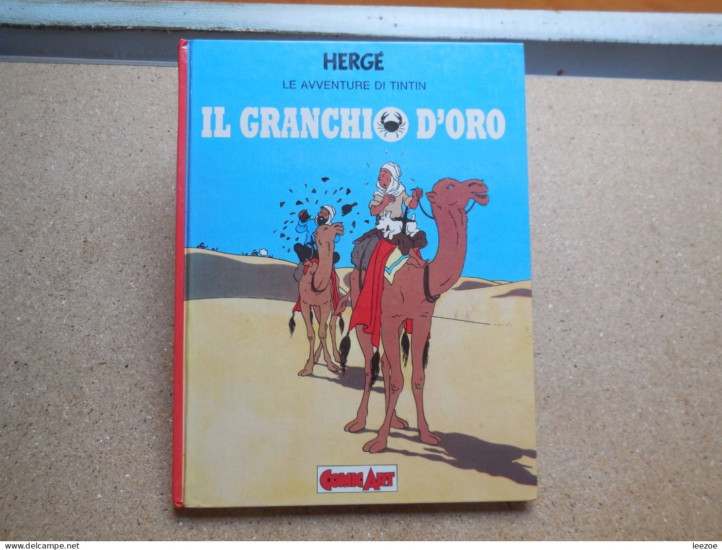 BD Tintin En Italien, Le Avventure Di Tintin, Il Granchio D'oro, éditeur COMIC ART...RARE...........N5 - Tintin