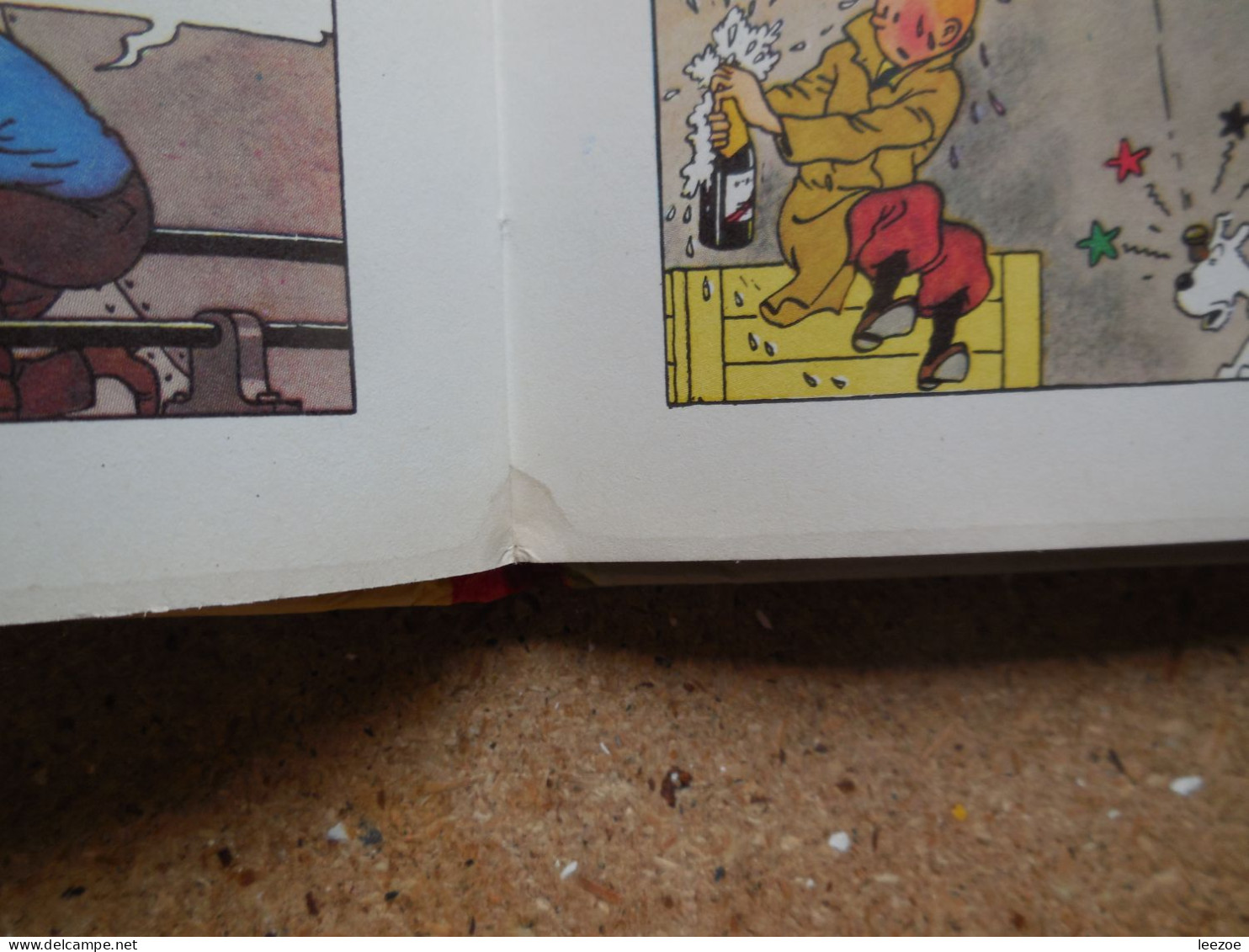 BD Tintin en Italien, Le avventure di Tintin, Il granchio d'oro, éditeur COMIC ART...RARE...........N5