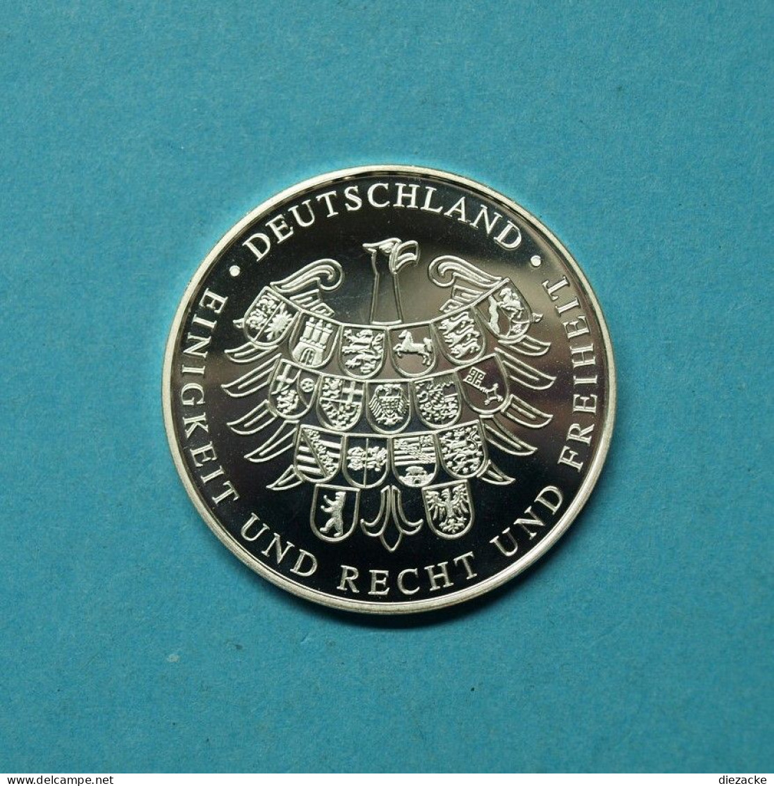 2016 Medaille "Europa" Versilbert PP (M4703 - Ohne Zuordnung