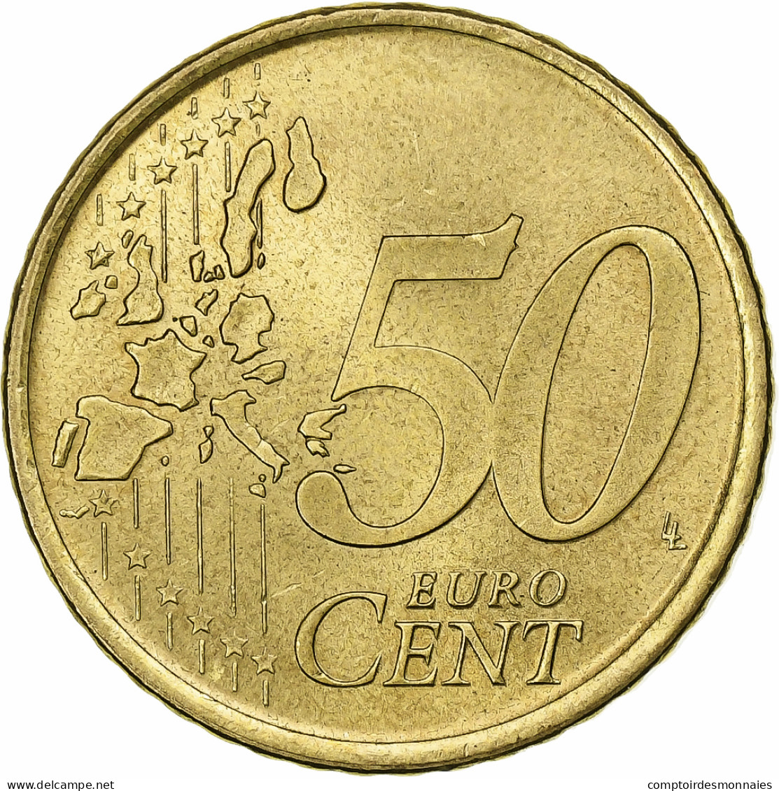 Espagne, Juan Carlos I, 50 Euro Cent, 2000, Madrid, SPL, Laiton, KM:1045 - Spanien