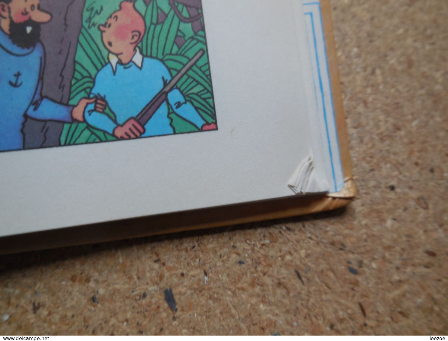 BD Tintin en Italien, Le avventure di Tintin IL TESORO DI RAKAM IL ROSSO, éditeur COMIC ART...RARE...........N5