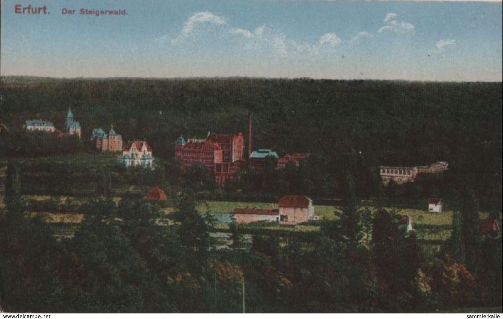 93967 - Erfurt - Steigerwald - Ca. 1920 - Erfurt