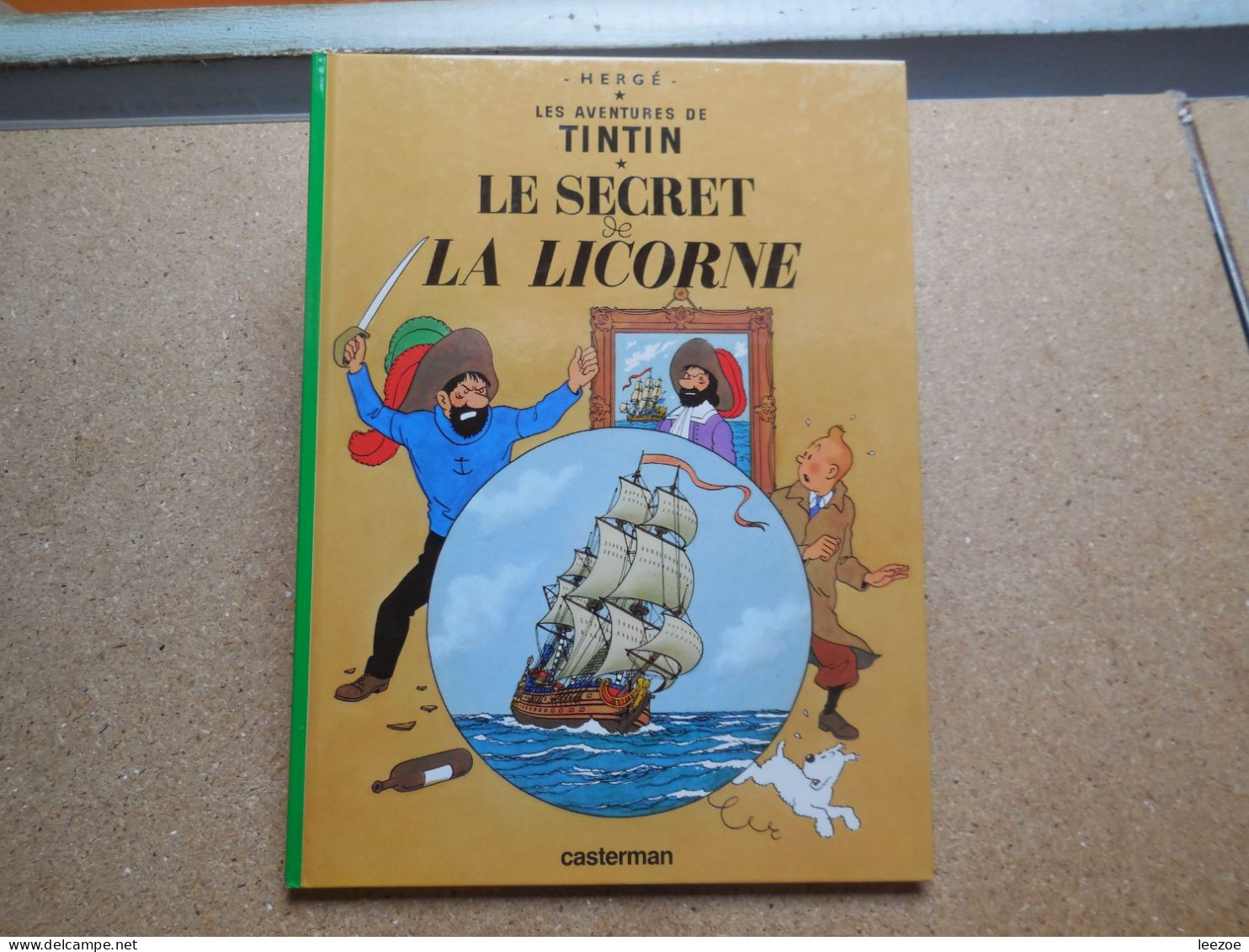BD Tintin 11D? LE SECRET DE LA LICORNE, Dépôt Légal : 4è Trimestre 1954; D. 1979/0053/12.......N5 - Tintin
