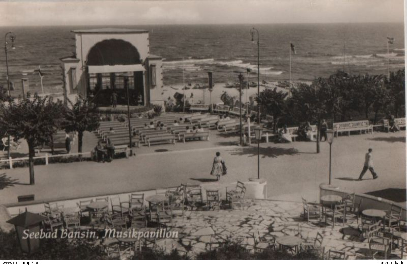 58121 - Heringsdorf-Bansin - Musikpavillon - 1960 - Usedom