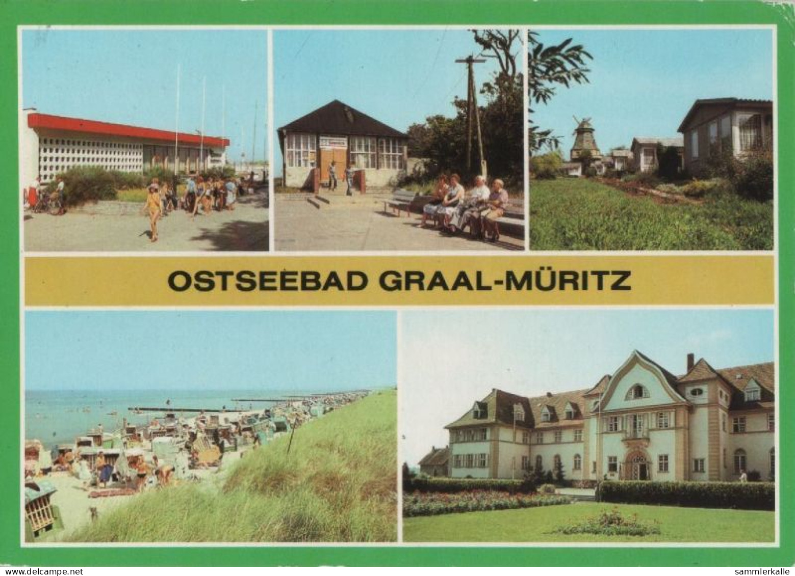 104218 - Graal-Müritz - U.a. Broilergaststätte - 1985 - Graal-Müritz