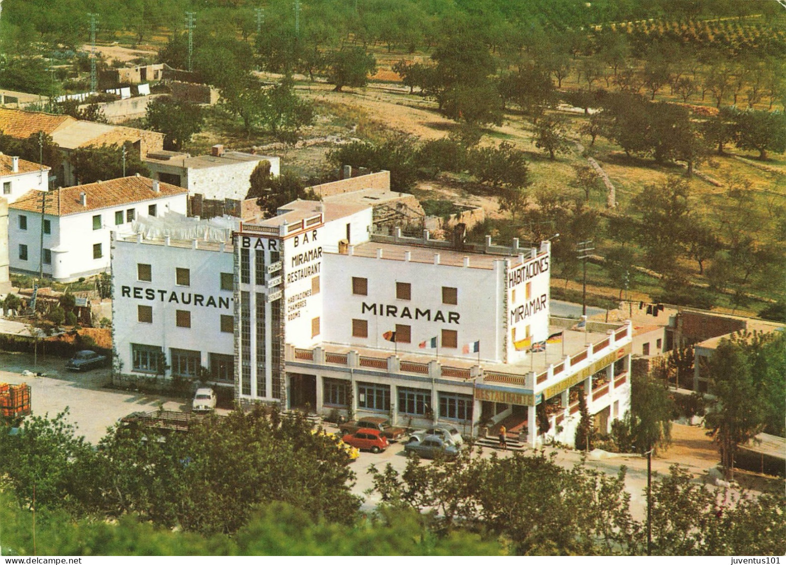 CPSM Torreblanca-Hotel Miramar-Timbre    L2790 - Autres & Non Classés