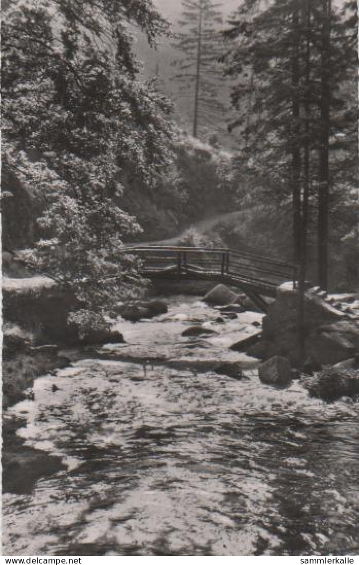 9371 - Altenau - Okertal Harz - Inselbrücke - 1962 - Altenau