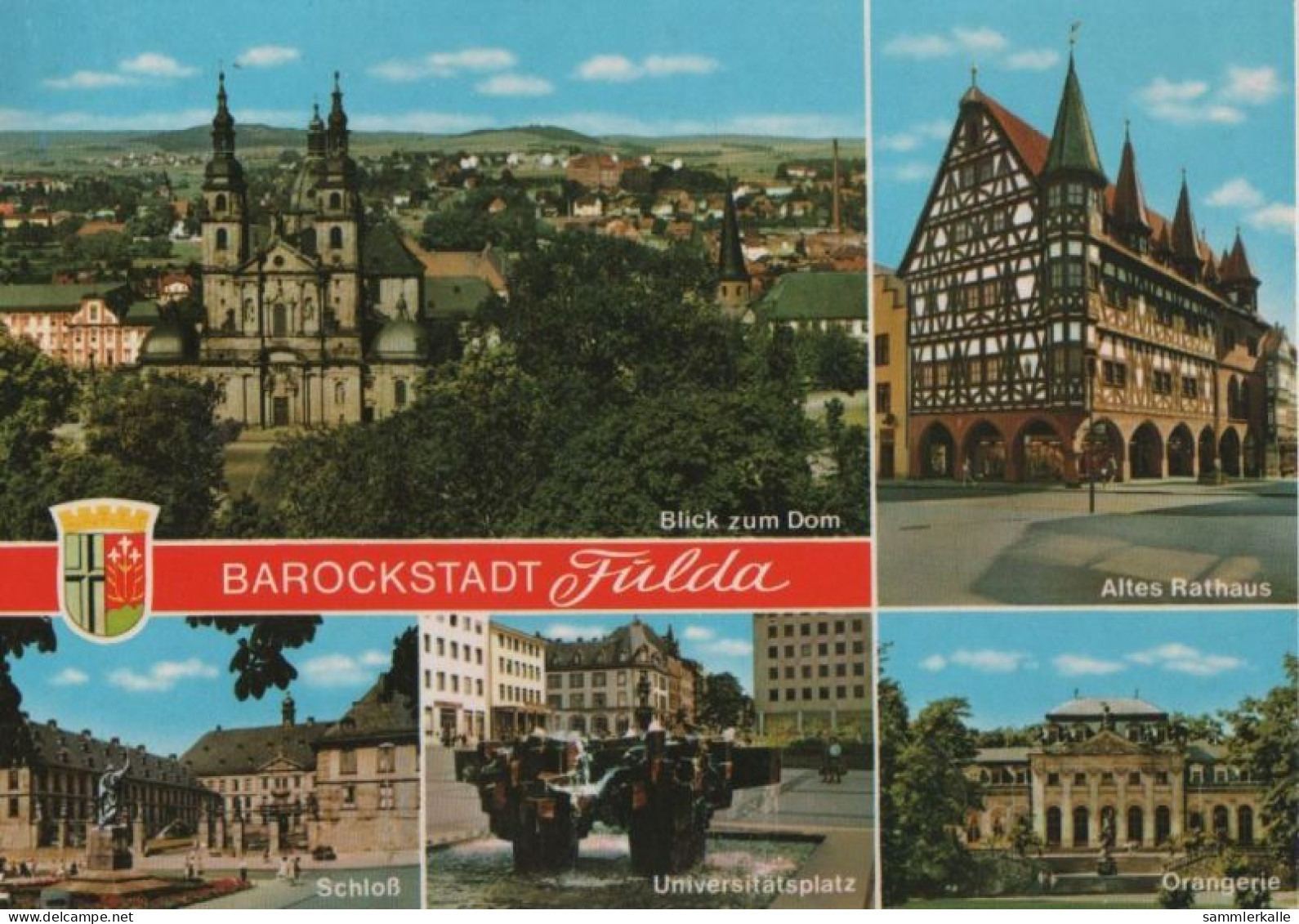 103313 - Fulda - U.a. Altes Rathaus - 1987 - Fulda