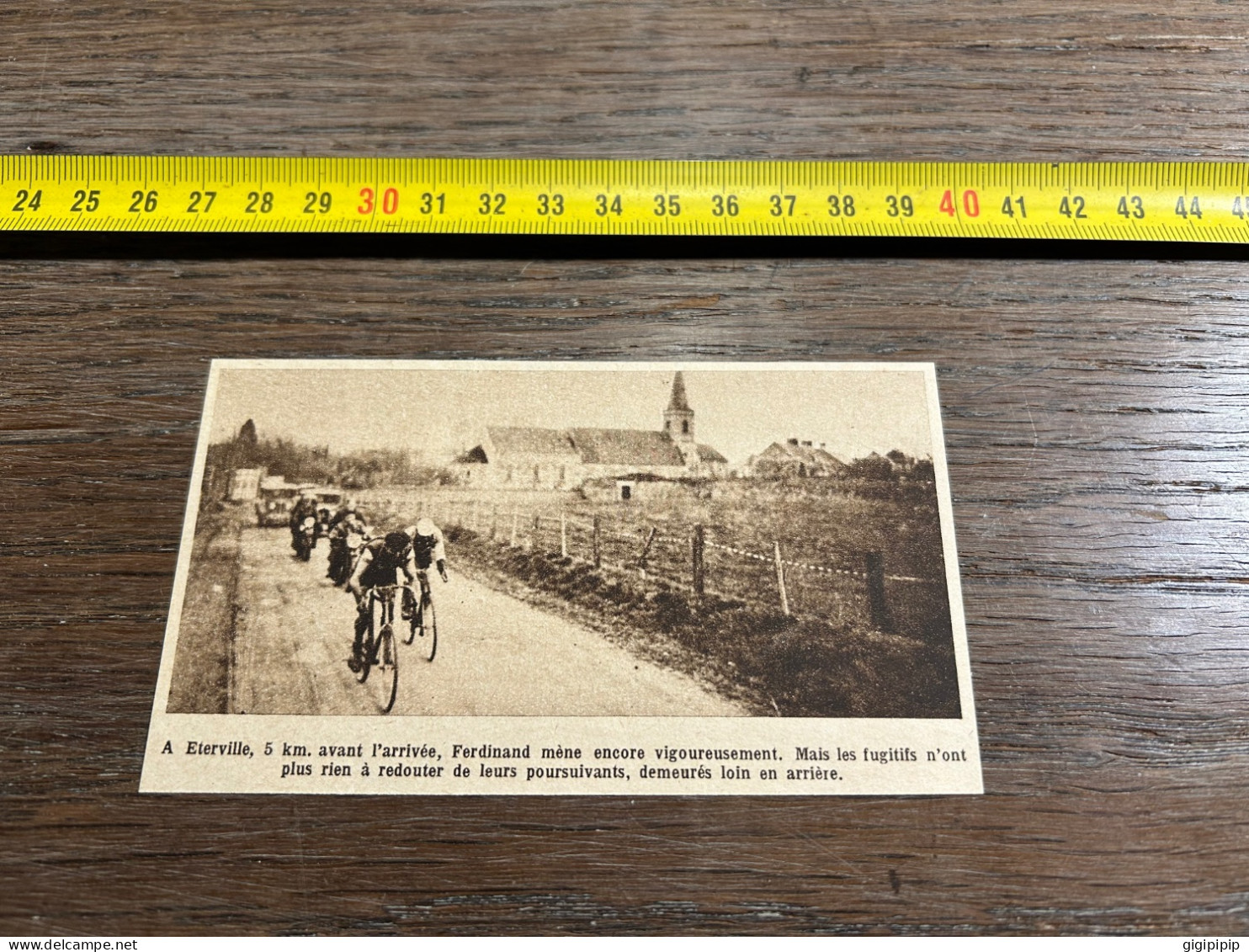 1931 MDS A Eterville, 5 Km. Avant L'arrivée, Ferdinand - Sammlungen