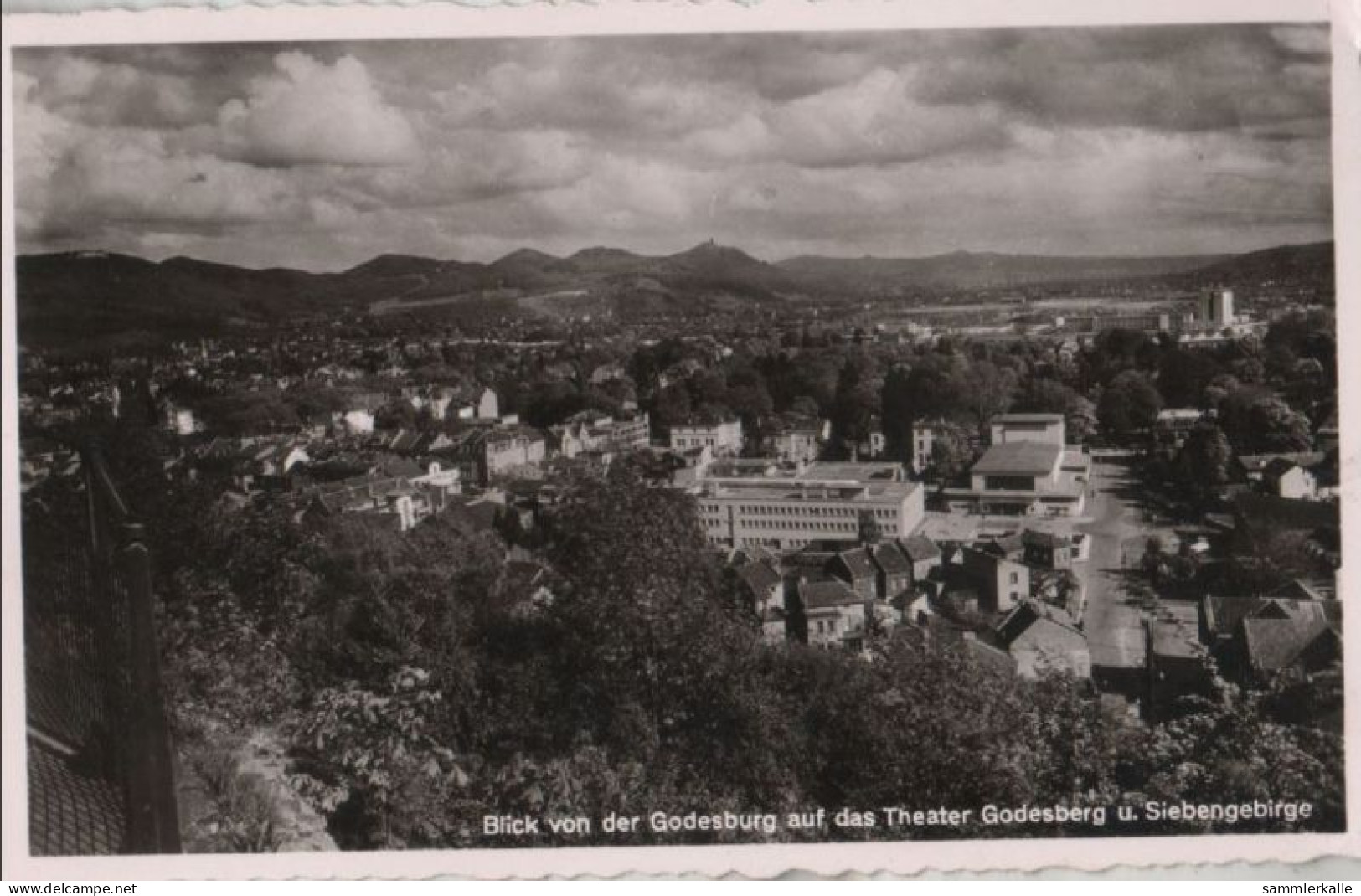 60303 - Bonn-Bad Godesberg - Blick Von Godesburg Auf Theater - 1958 - Bonn