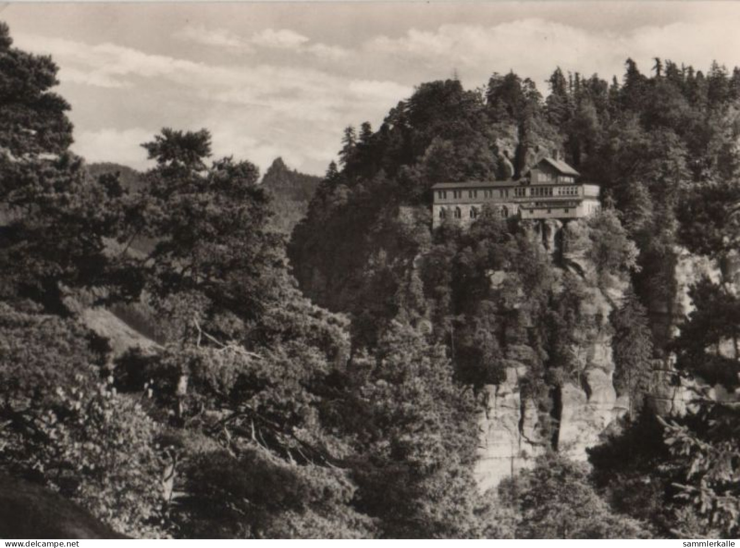 80998 - Kurort Oybin - Blick Auf Berg Und Gaststätte - 1971 - Oybin