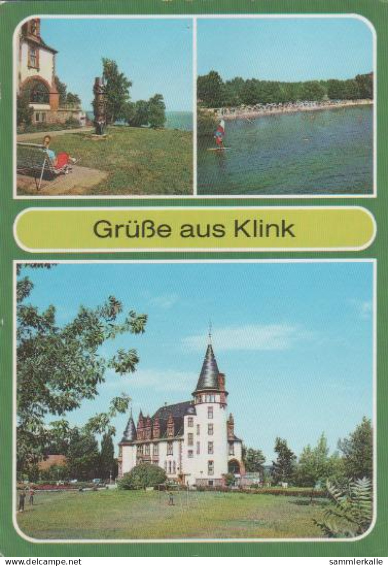 19105 - Klink Kr. Waren U.a. Badestrand - Ca. 1995 - Waren (Mueritz)