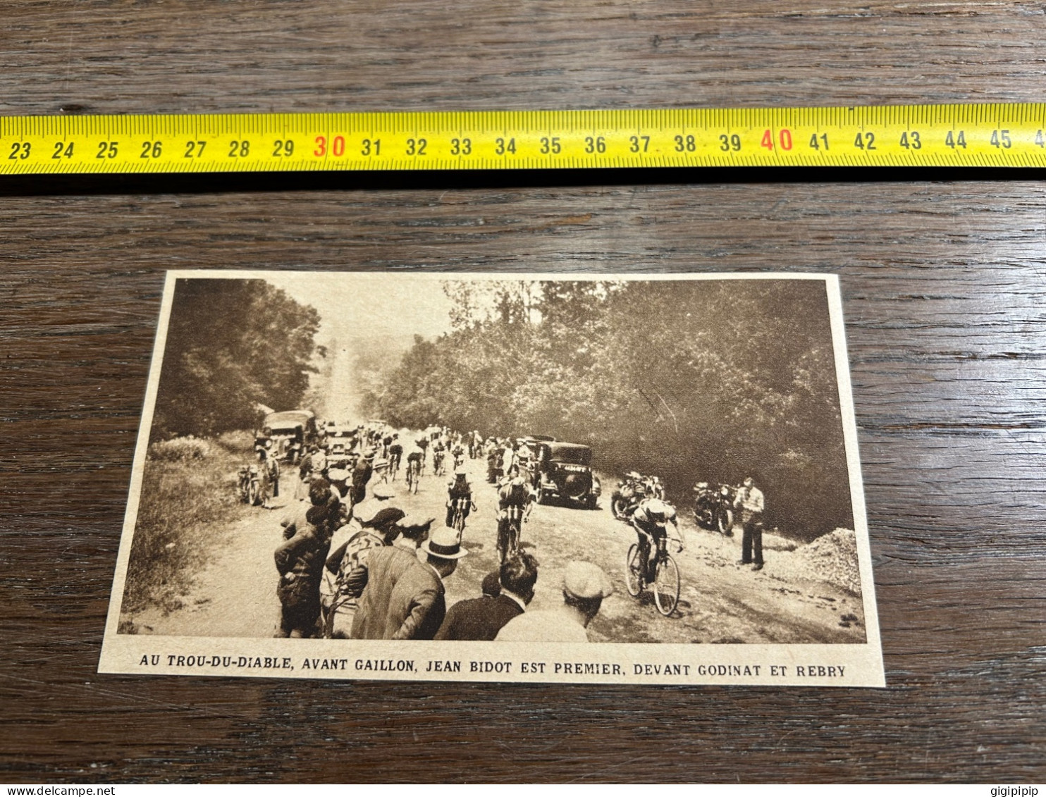 1931 MDS AU TROU-DU-DIABLE, AVANT GAILLON, JEAN BIDOT EST PREMIER, DEVANT GODINAT ET REBRY - Collections