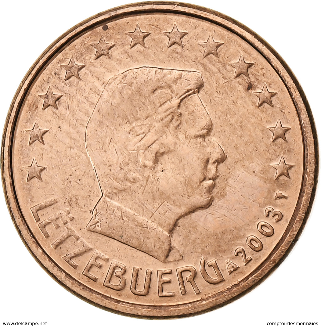 Luxembourg, 1 Centime, 2003, SUP, Cuivre Plaqué Acier, KM:75 - Luxemburg