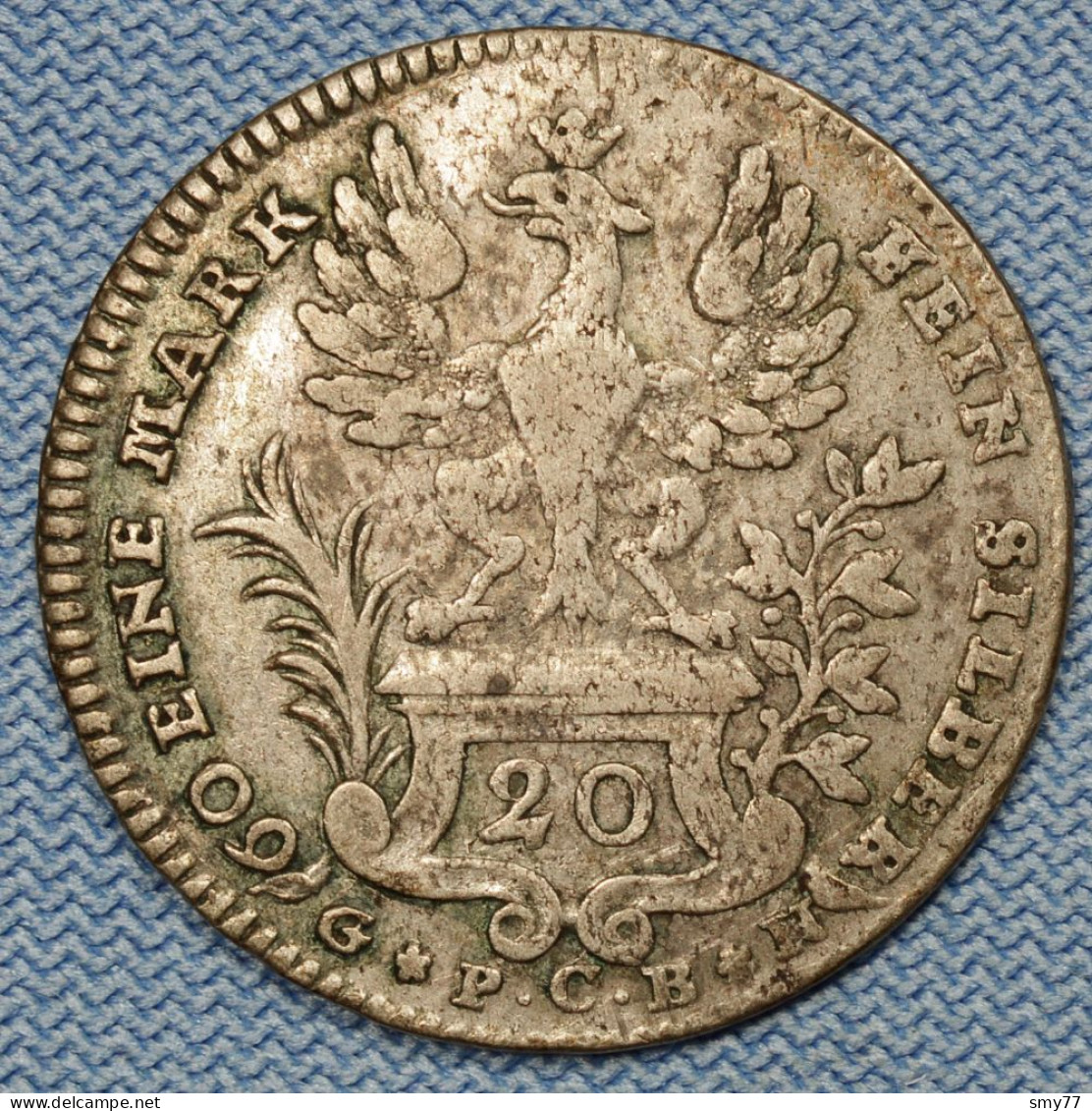Frankfurt • 20 Kreuzer 1770 • Silver •  German States / HRR / Reichsstadt / Francfort • [24-470] - Sonstige & Ohne Zuordnung