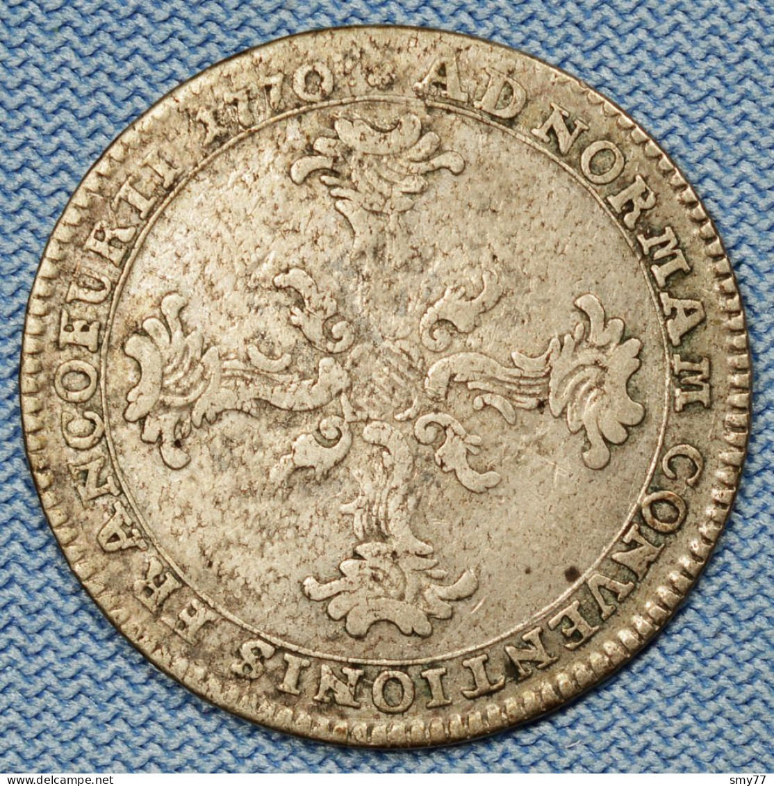 Frankfurt • 20 Kreuzer 1770 • Silver •  German States / HRR / Reichsstadt / Francfort • [24-470] - Sonstige & Ohne Zuordnung