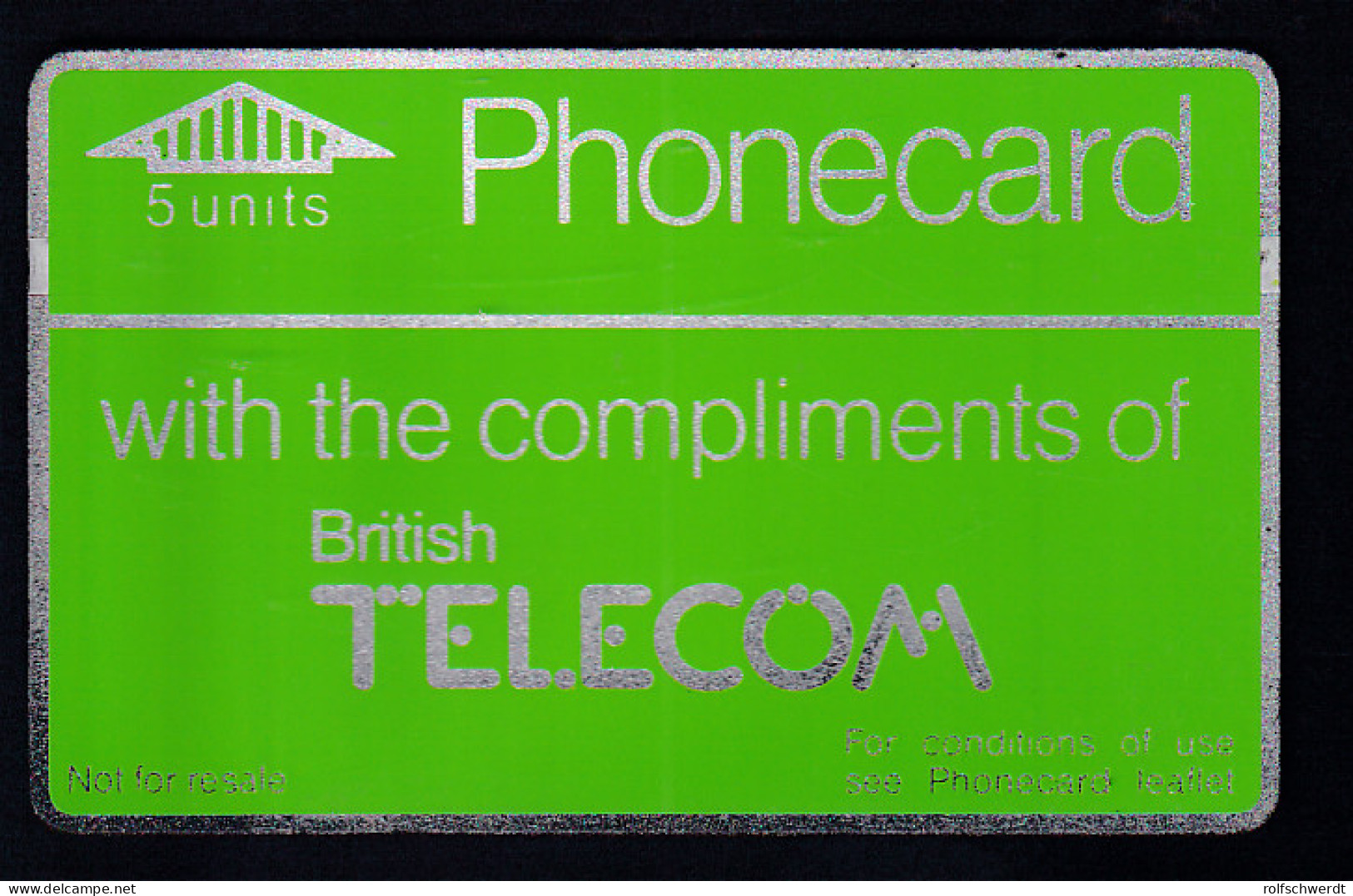 British Telekom Phonecard  - Unclassified