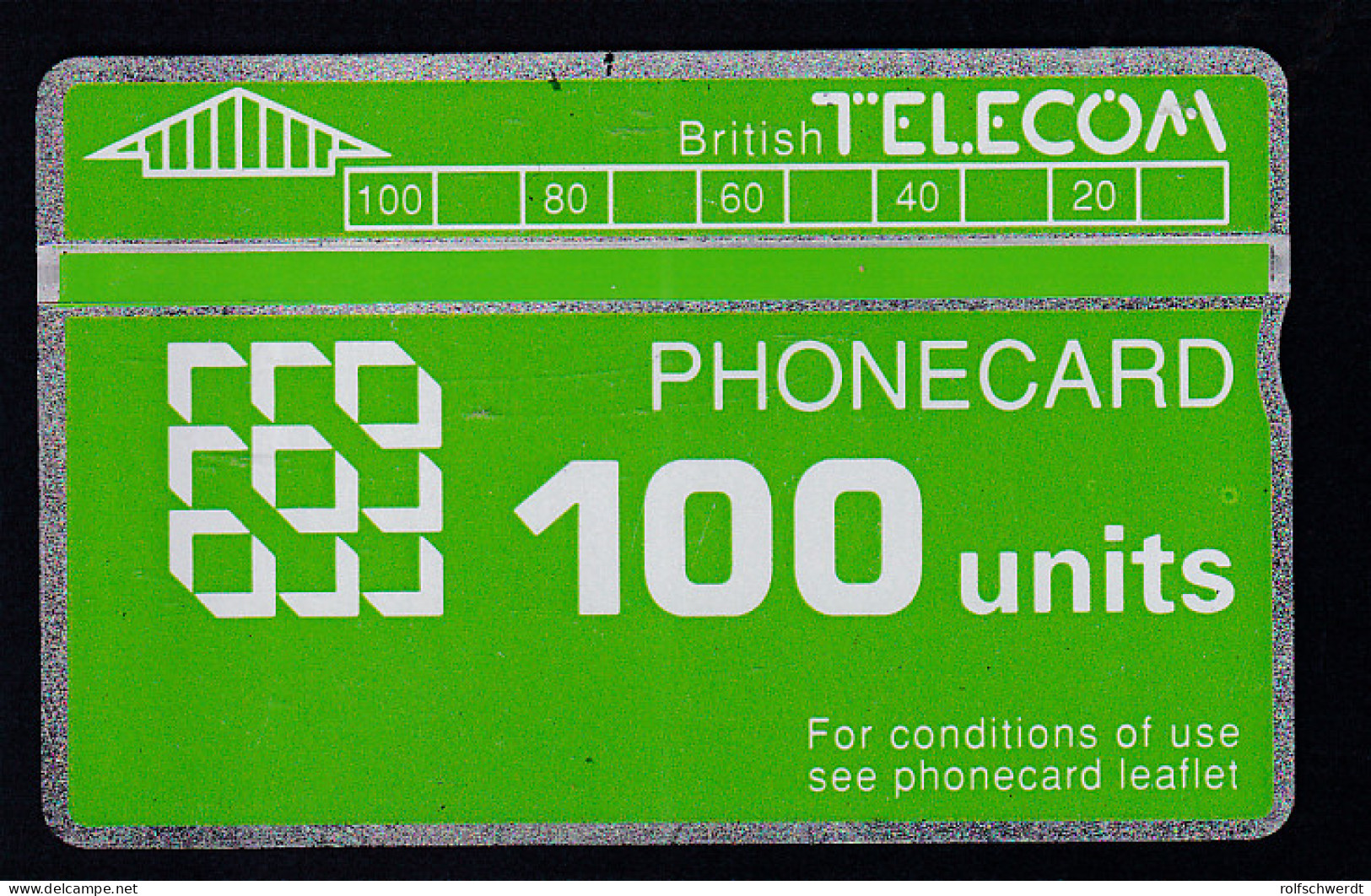 British Telekom Phonecard 100 Units - Unclassified