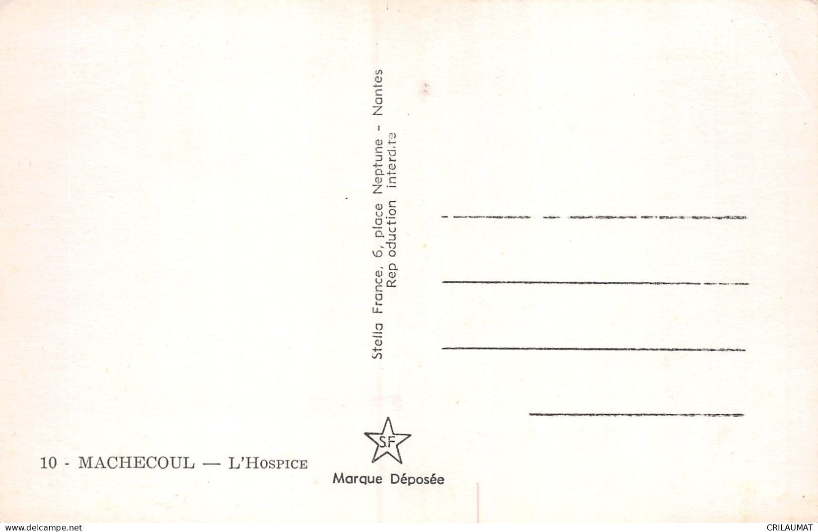 44-MACHECOUL-N°T2914-E/0071 - Machecoul