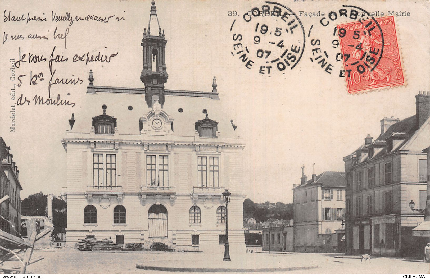 91-CORBEIL-N°T2914-D/0267 - Corbeil Essonnes