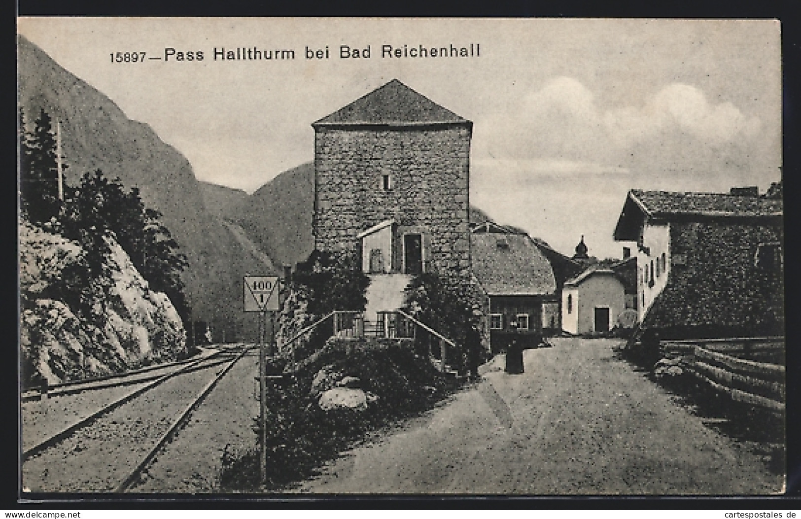 AK Bad Reichenhall, Partie Am Pass Hallthurm  - Bad Reichenhall