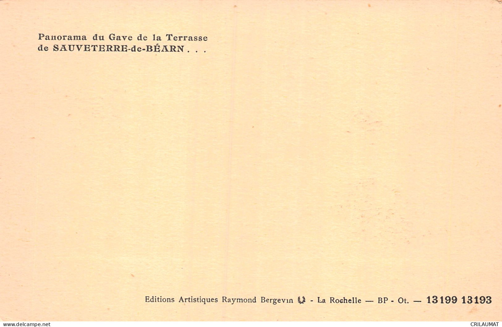 64-SAUVETERRE DE BEARN-N°T2914-G/0189 - Sauveterre De Bearn