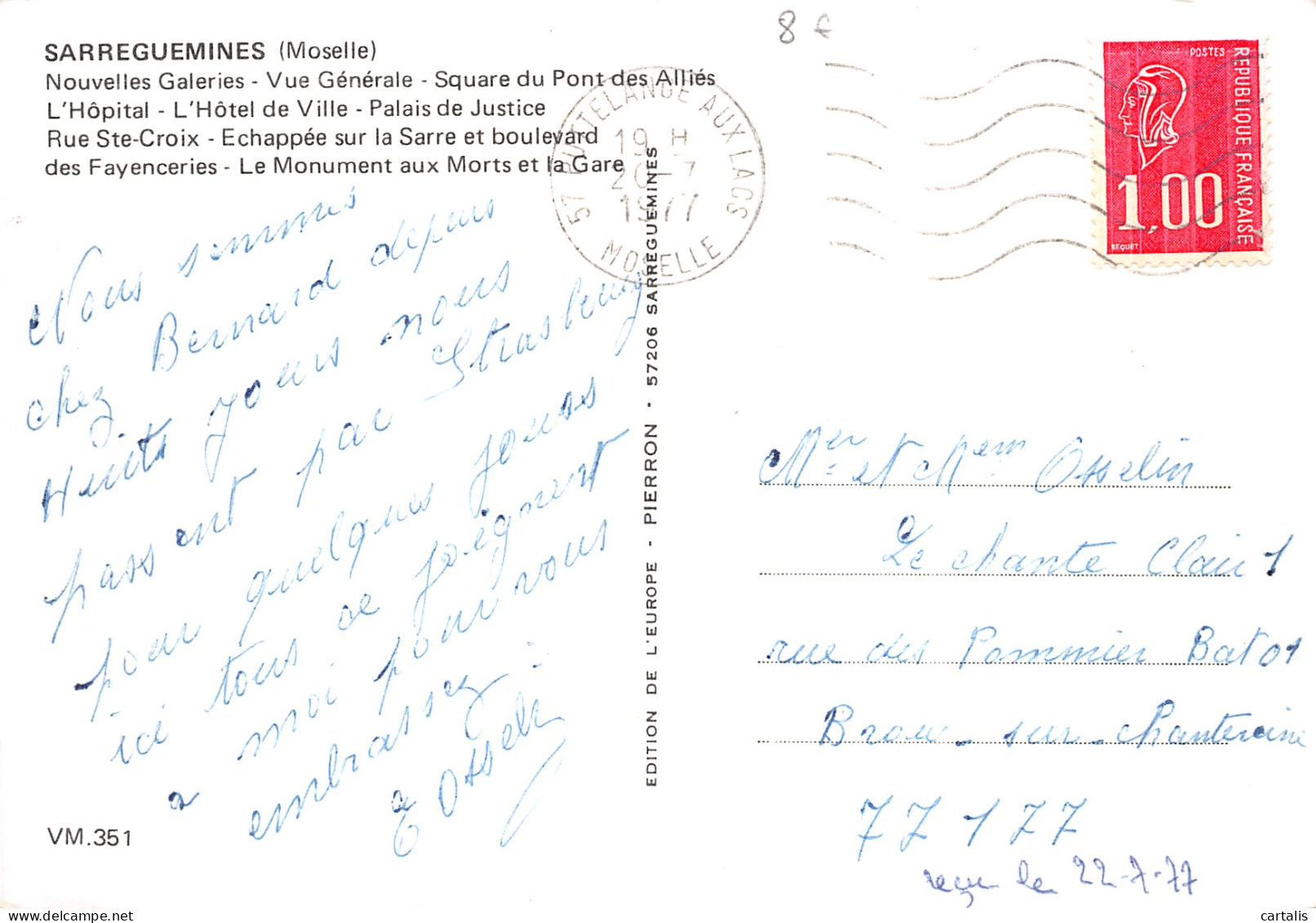 57-SARREGUEMINES-N°C-4339-A/0261 - Sarreguemines