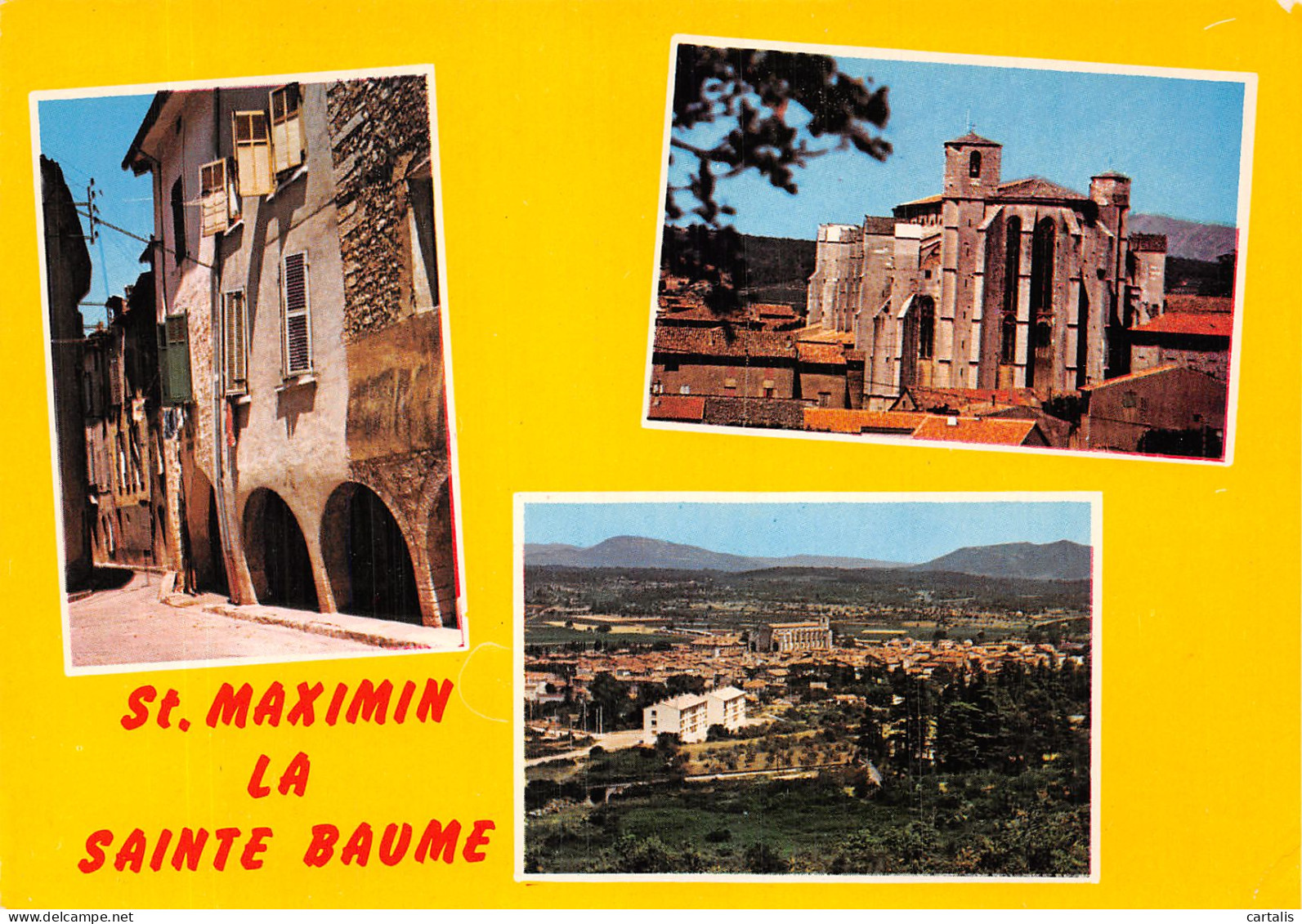 83-SAINT MAXIMIN LA SAINTE BAUME-N°C-4339-D/0273 - Saint-Maximin-la-Sainte-Baume