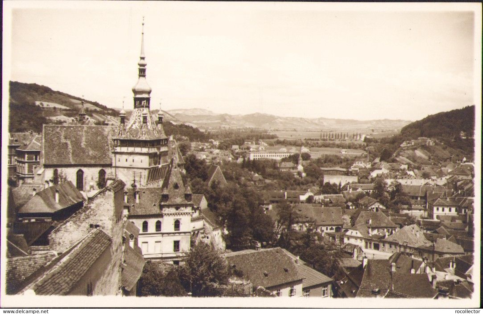 Schässburg Segesvar Sighișoara Studio Albert Schotsch Postcard CP360 - Roemenië