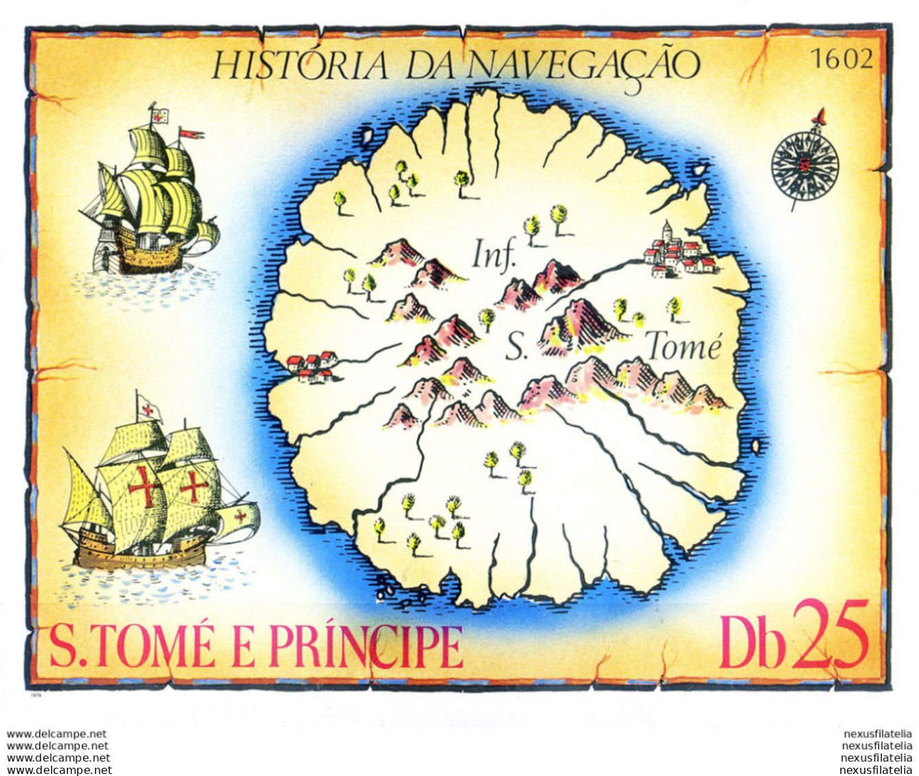 Storia Della Navigazione 1979. - Sao Tome And Principe
