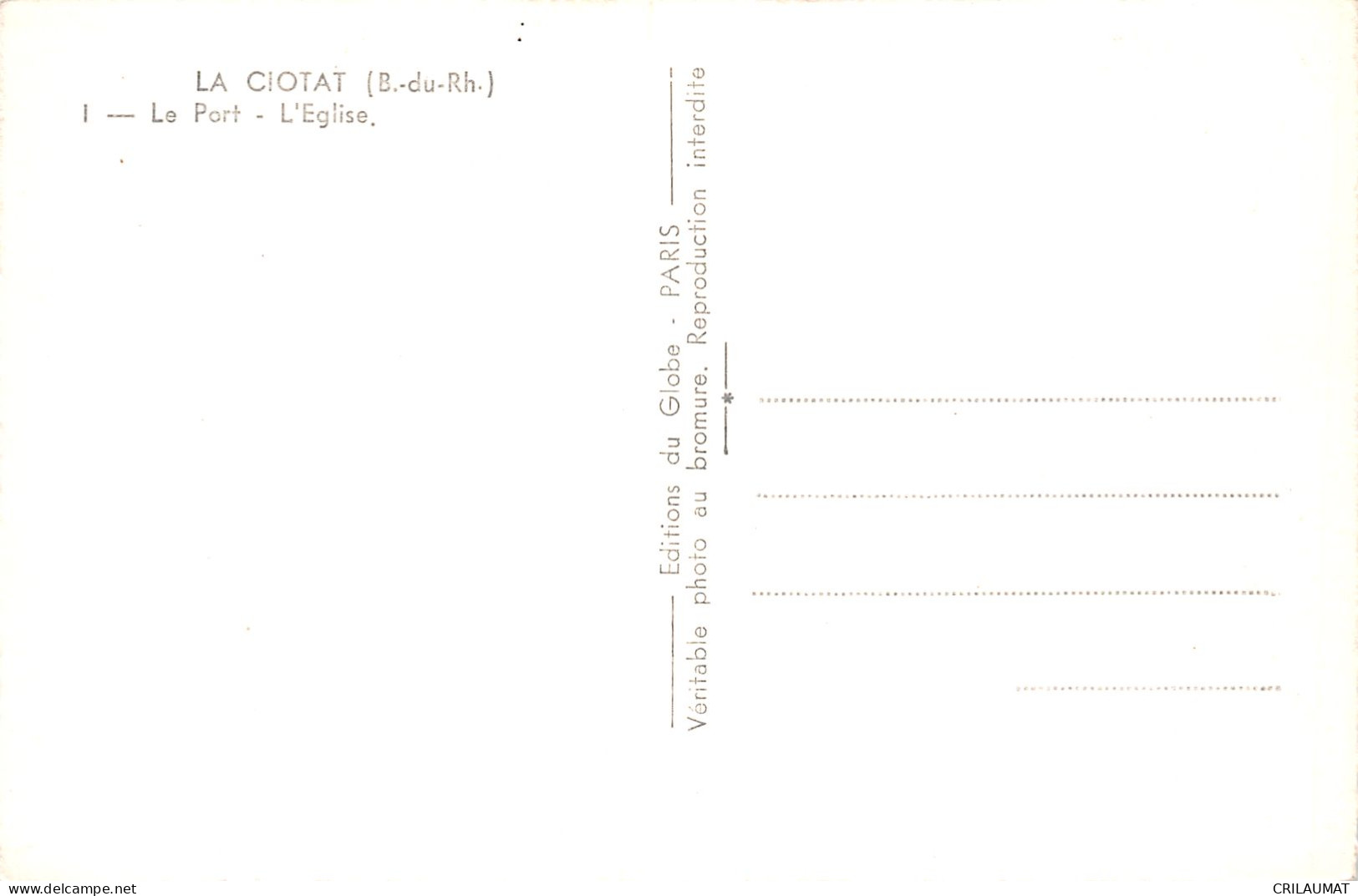 13-LA CIOTAT-N°T2917-A/0005 - La Ciotat