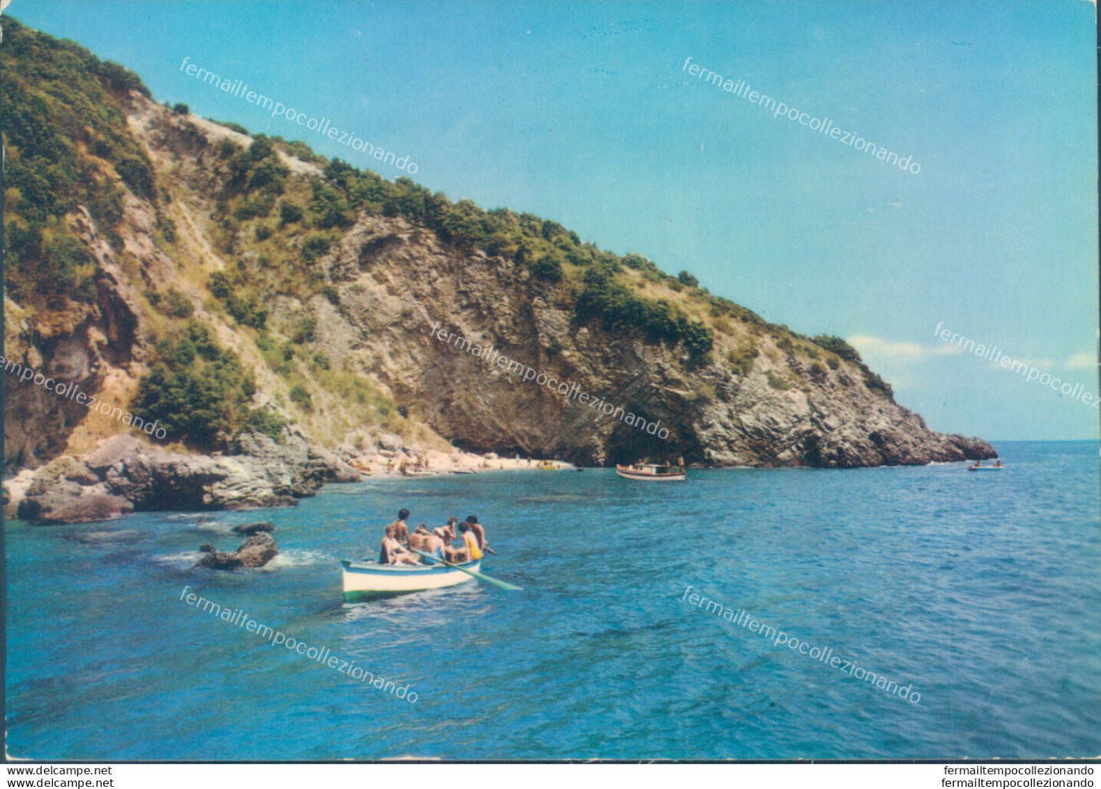 Ab411 Cartolina Scario Punta Garigliano  Provincia Di Salerno - Salerno