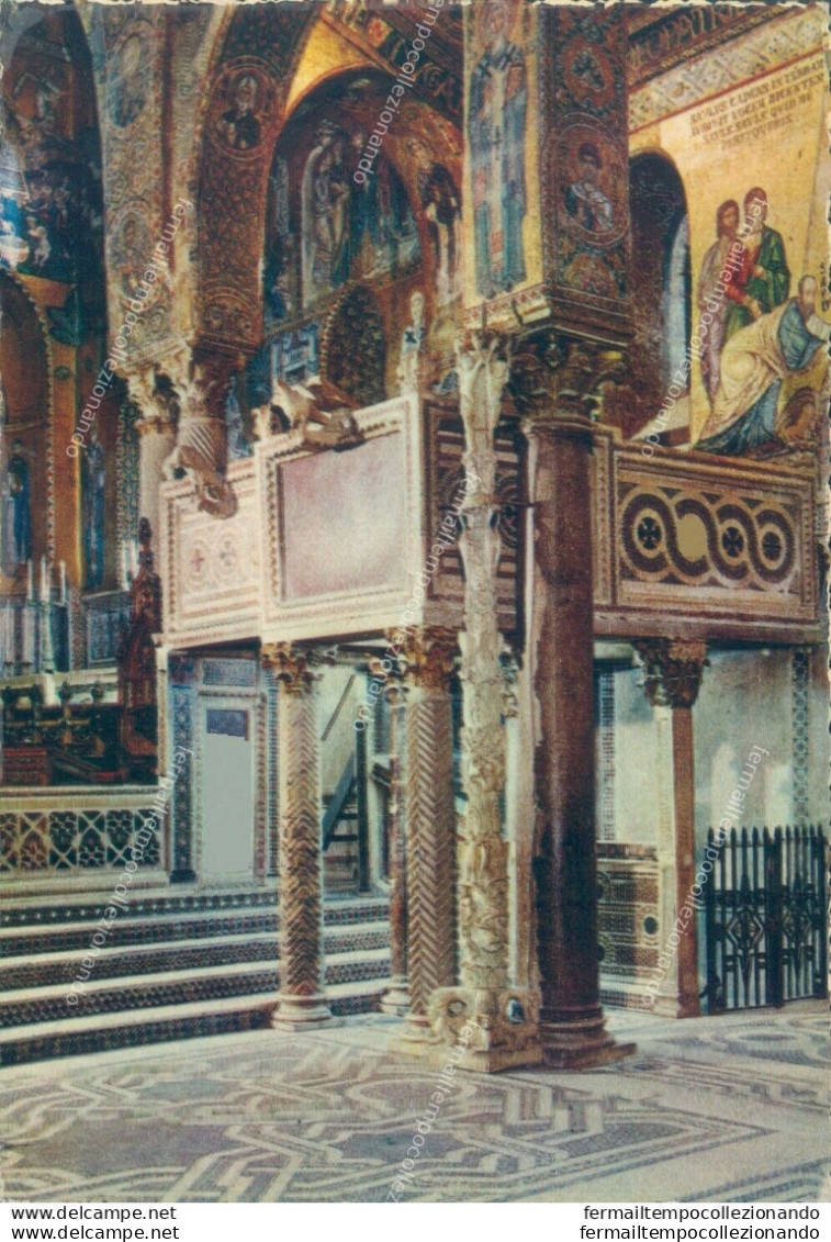 Ab299 Cartolina Palermo Citta' Cappella Palatina - Palermo