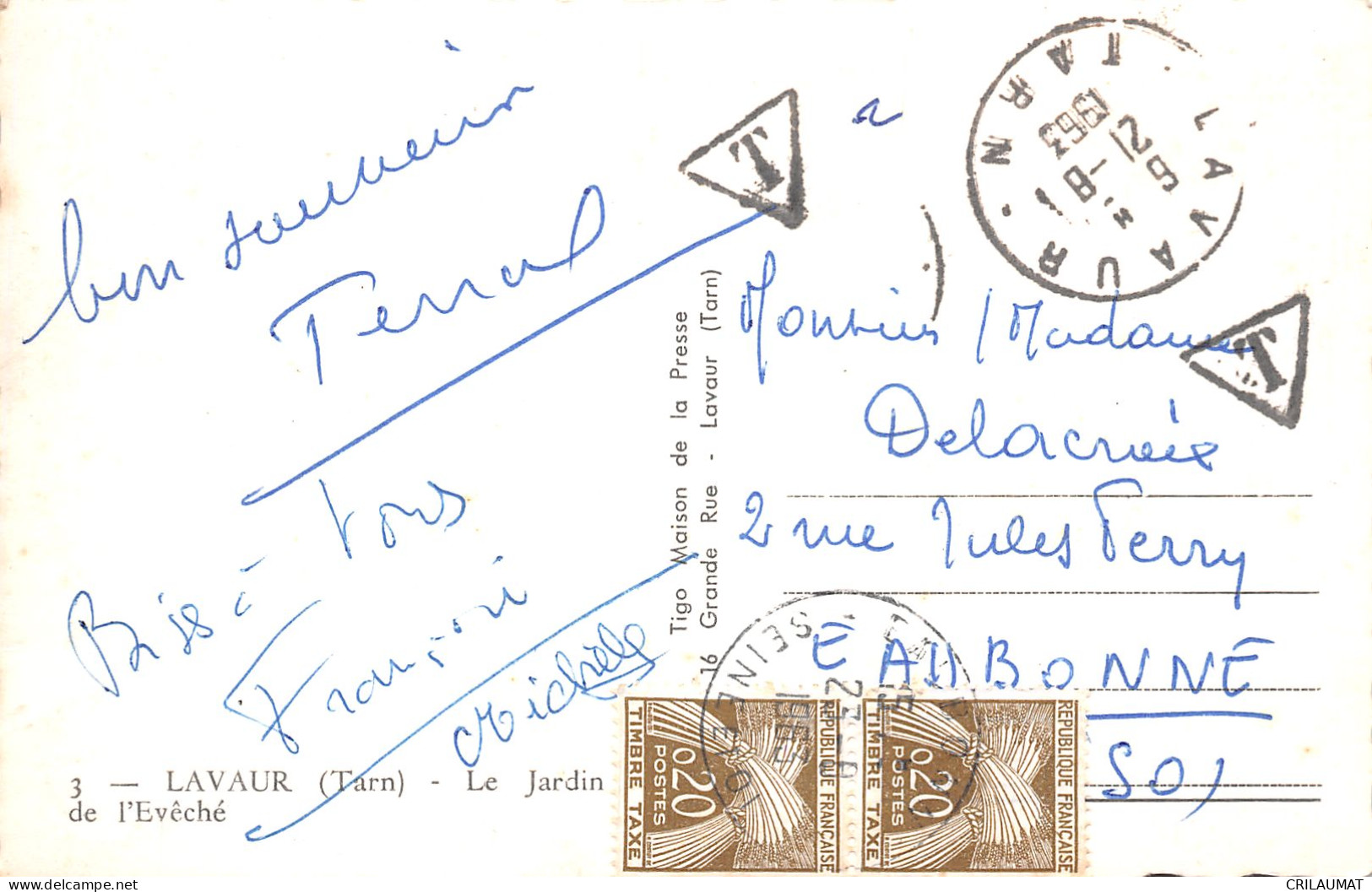 81-LAVAUR-N°T2917-D/0333 - Lavaur