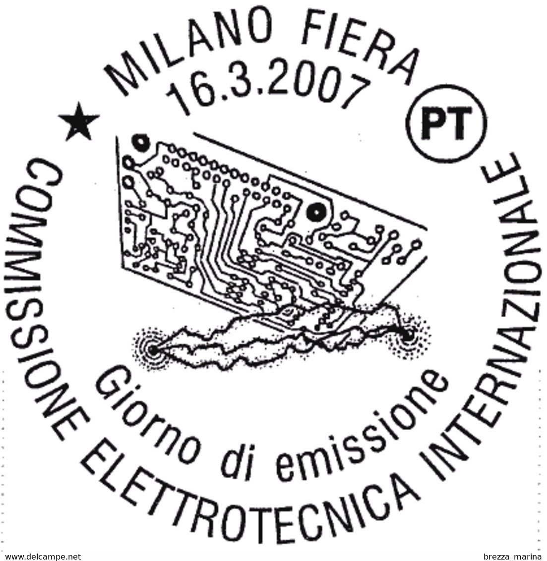 ITALIA - Usato - 2007 - Commissione Elettrotecnica Internazionale - Circuito Stampato E Arco Voltaico - 1,50 - 2001-10: Oblitérés