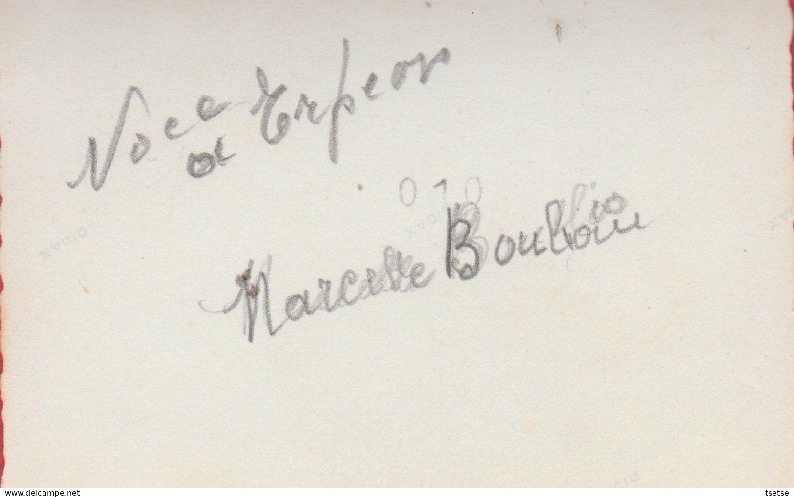 Erpion - Mariage, Noce ... Famille Marcel Bouillot , Mai 1946 / 7 Photos ( Voir Verso ) - Froidchapelle