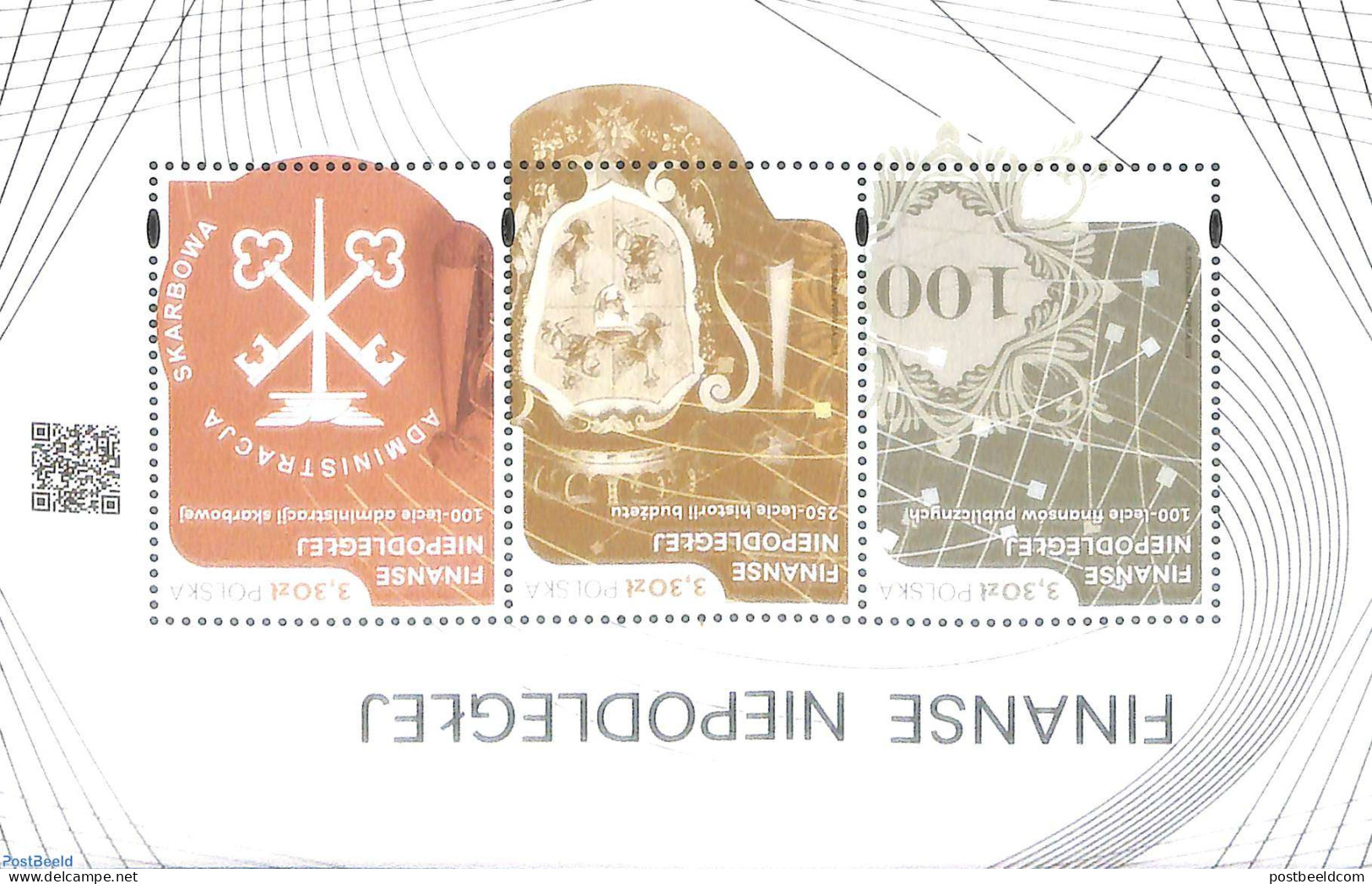 Poland 2019 Independent Financing S/s, Mint NH, Various - Banking And Insurance - Unused Stamps