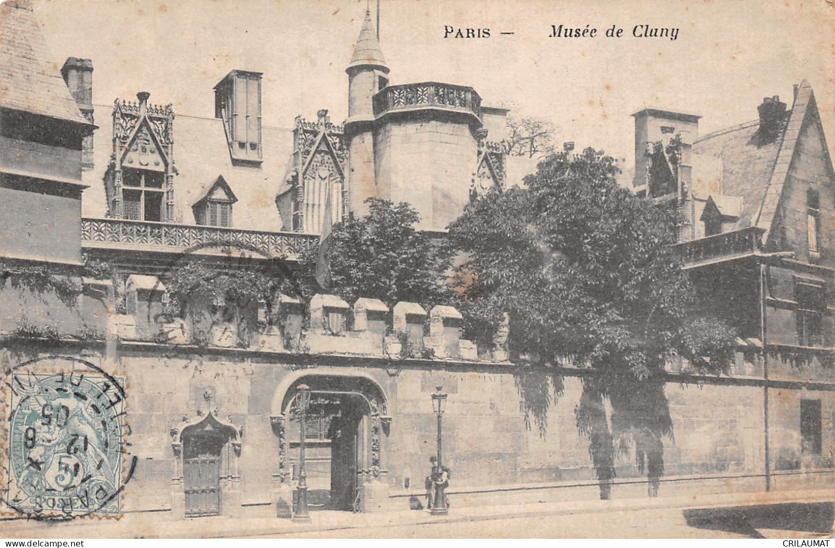 75-PARIS MUSEE CLUNY-N°T2919-C/0309 - Musea