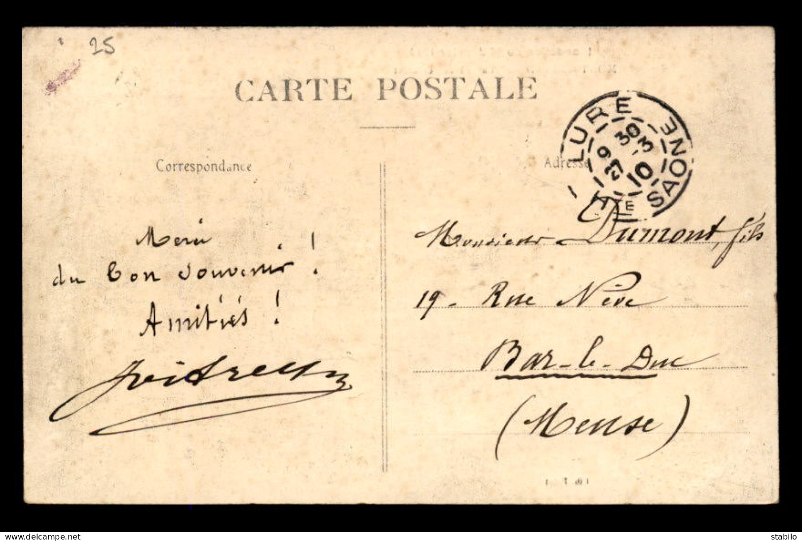 25 - MONTBELIARD - INONDATION DU 20 JANVIER 1910 - LA PLACE DENFERT - Montbéliard