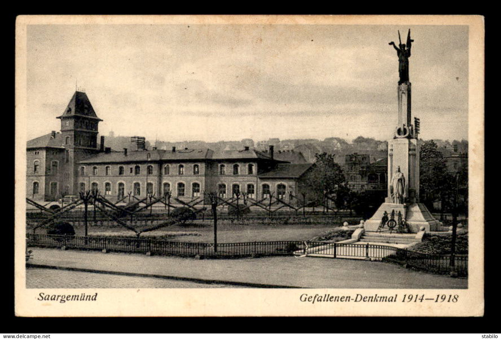 57 - SARREGUEMINES - SAARGEMUND - GEFALLENEN-DENKMAL 1914-1918 - Sarreguemines