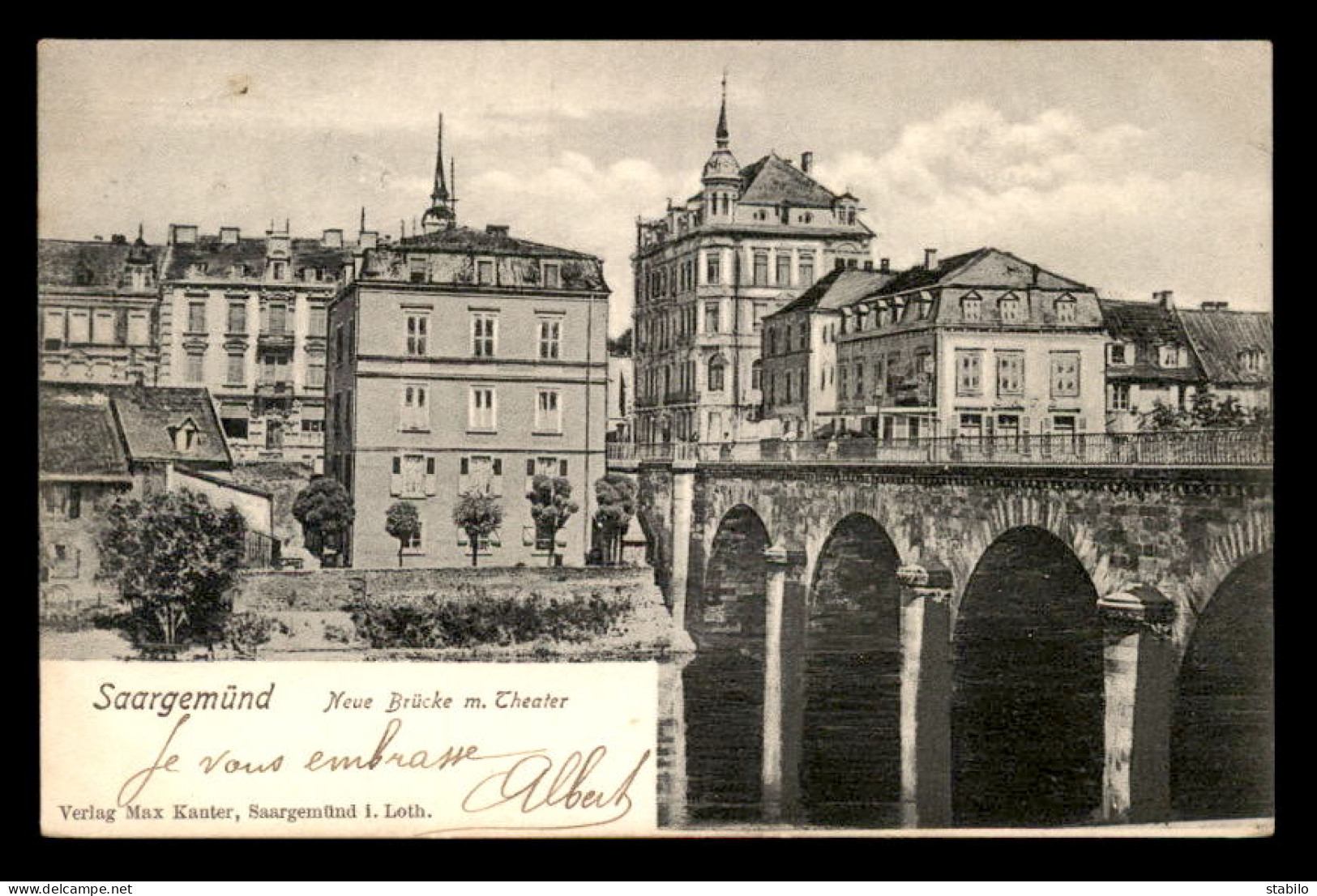 57 - SARREGUEMINES - SAARGEMUND - NEUE BRUCKE  - Sarreguemines