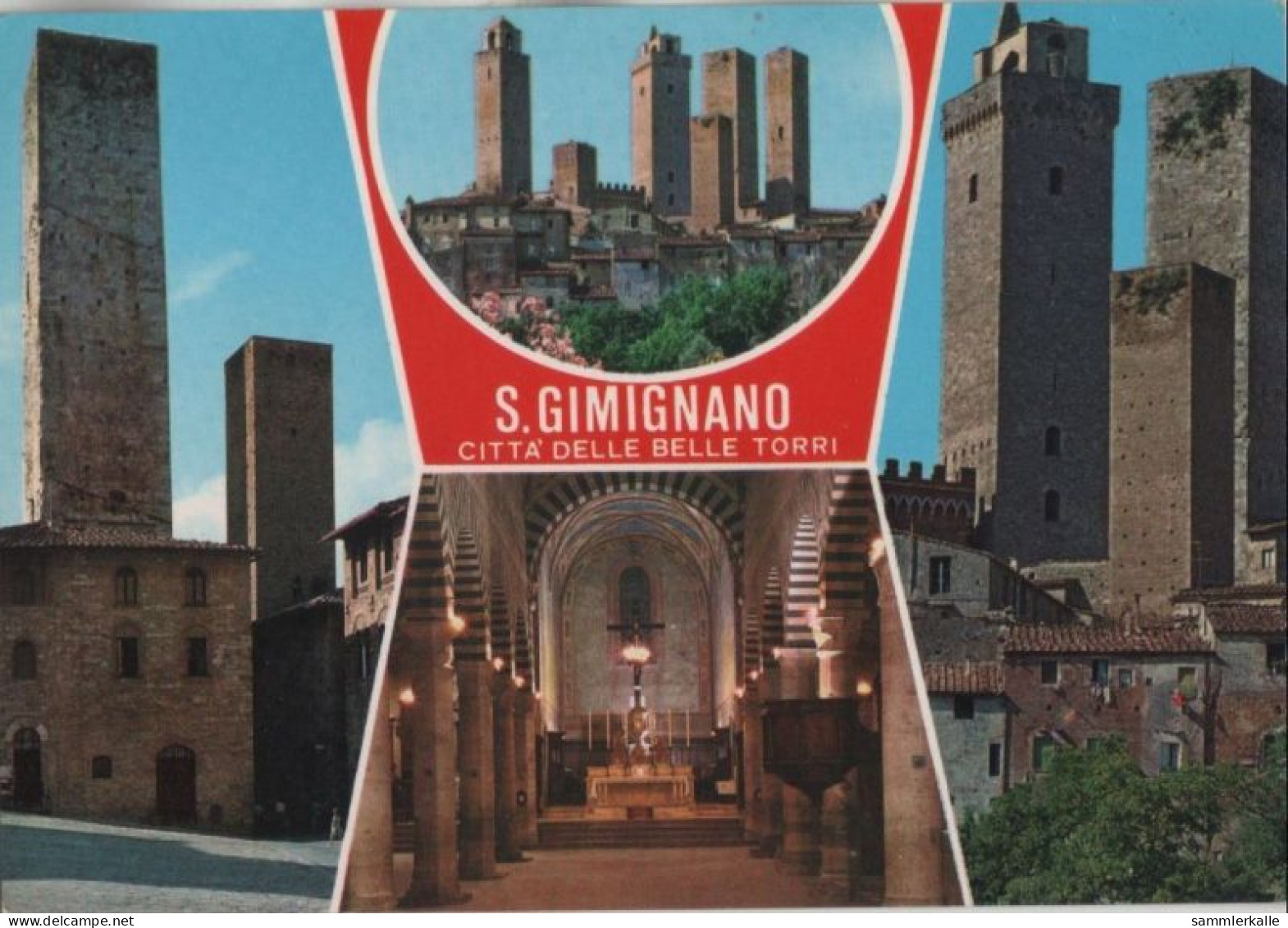 100435 - Italien - San Gimignano - Torri - Ca. 1985 - Siena