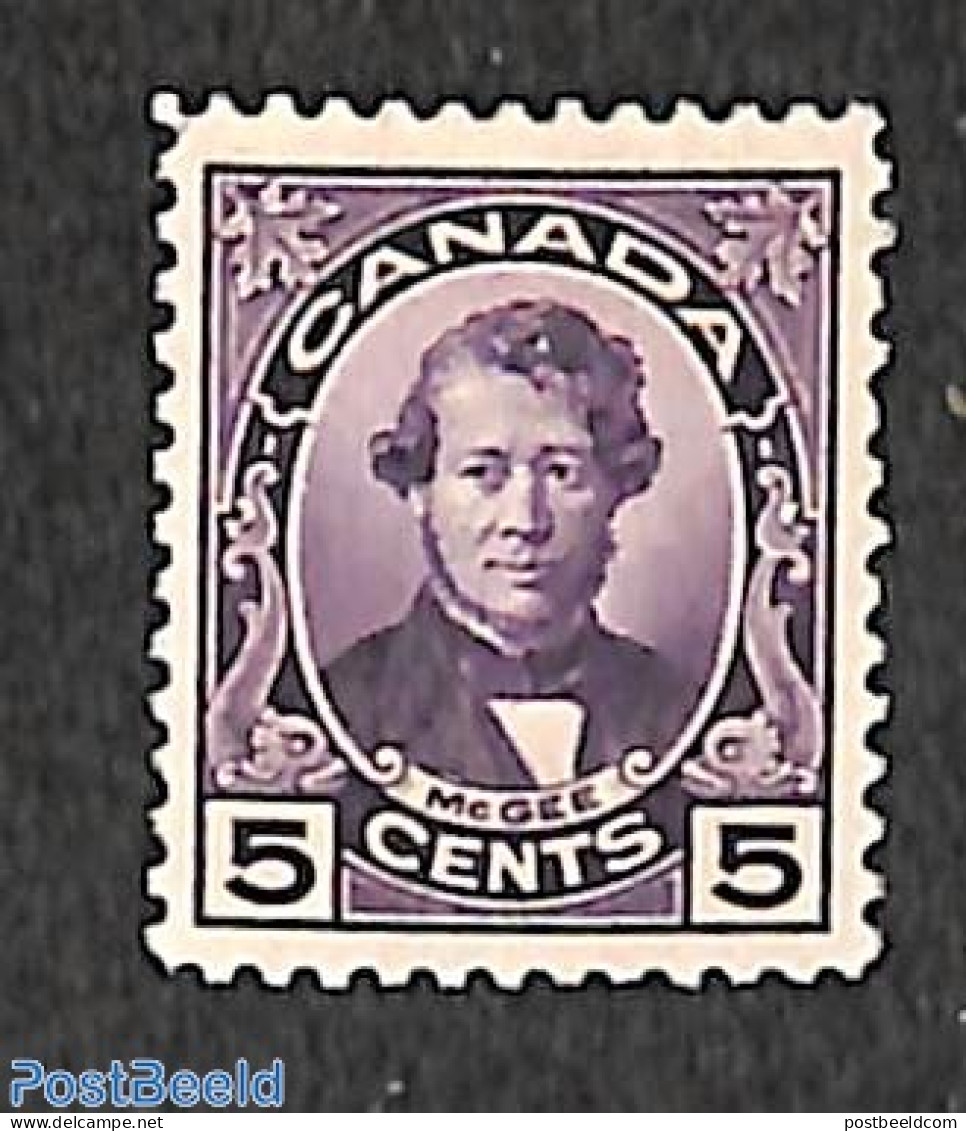 Canada 1927 Stamp Out Of Set, Mint NH, History - Politicians - Art - Authors - Nuovi