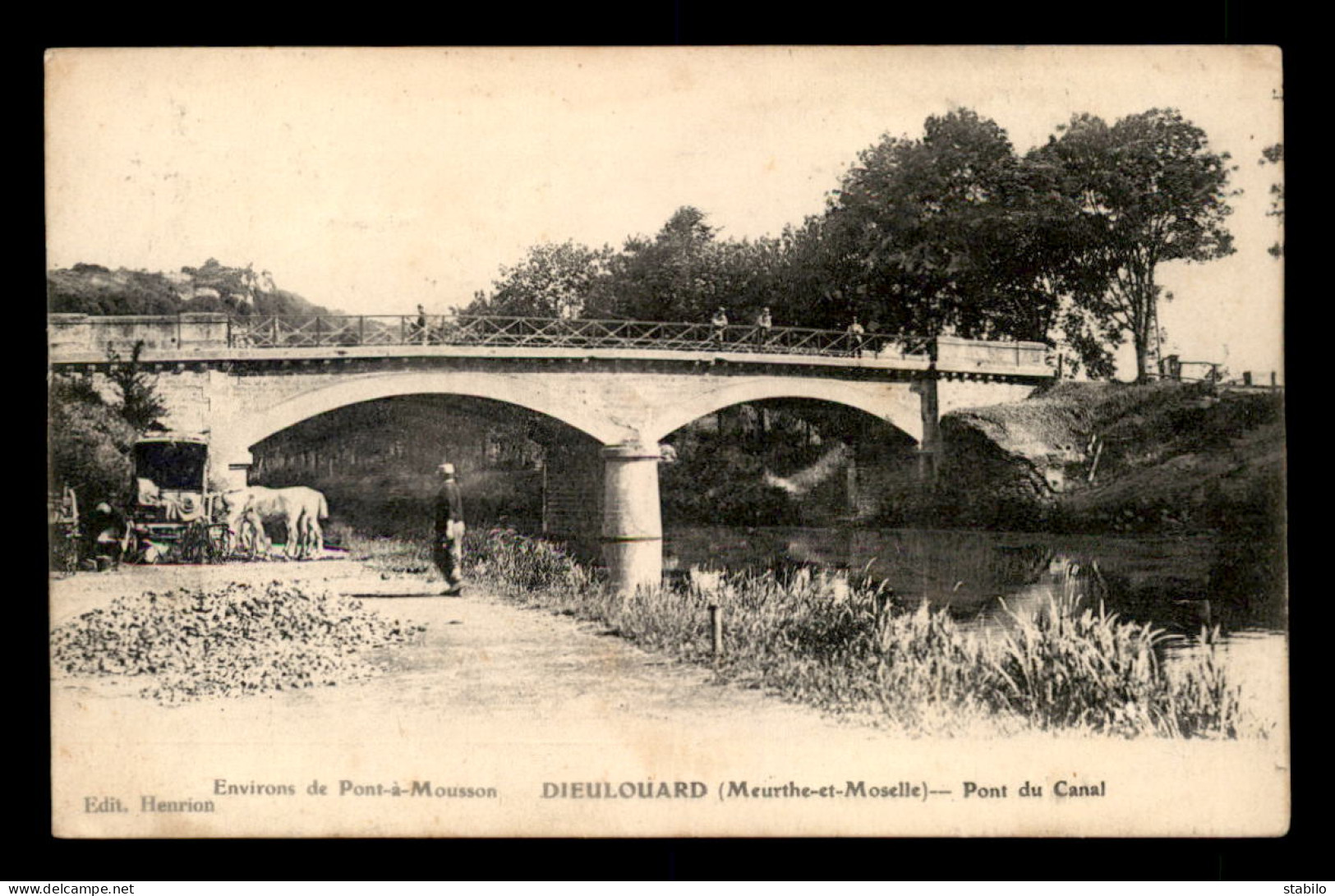 54 - DIEULOUARD - PONT DU CANAL - Dieulouard