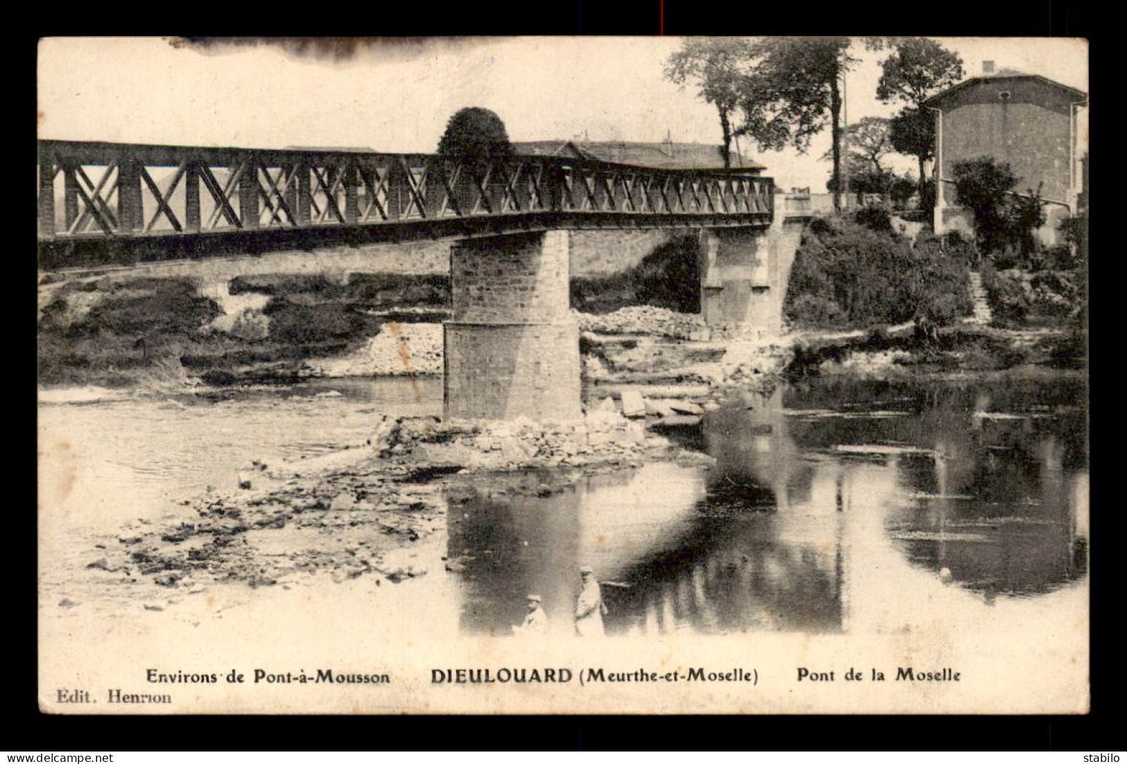 54 - DIEULOUARD - LE PONT DE LA MOSELLE - Dieulouard