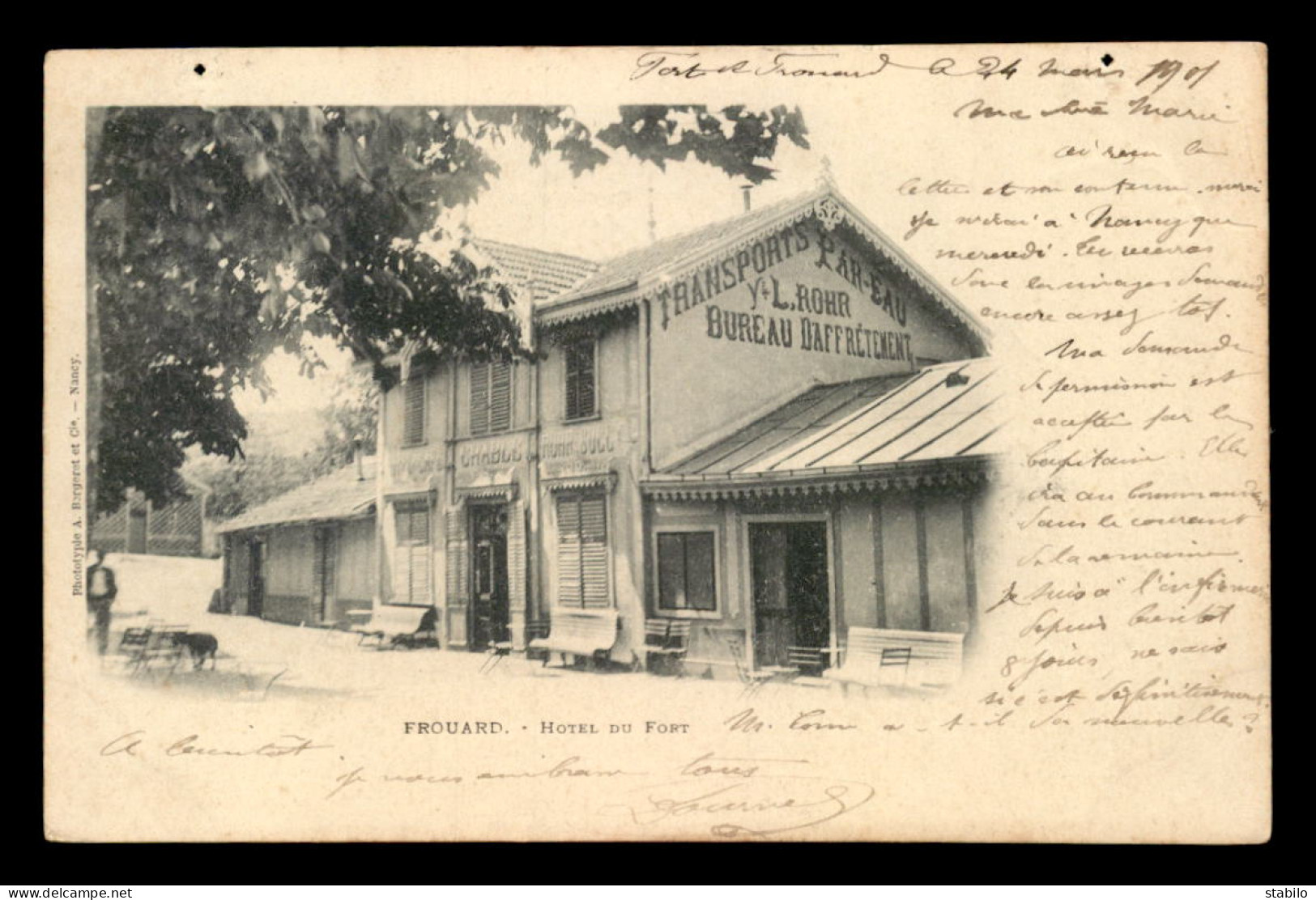 54 - FROUARD - HOTEL DU FORT - VOIR ETAT - Frouard